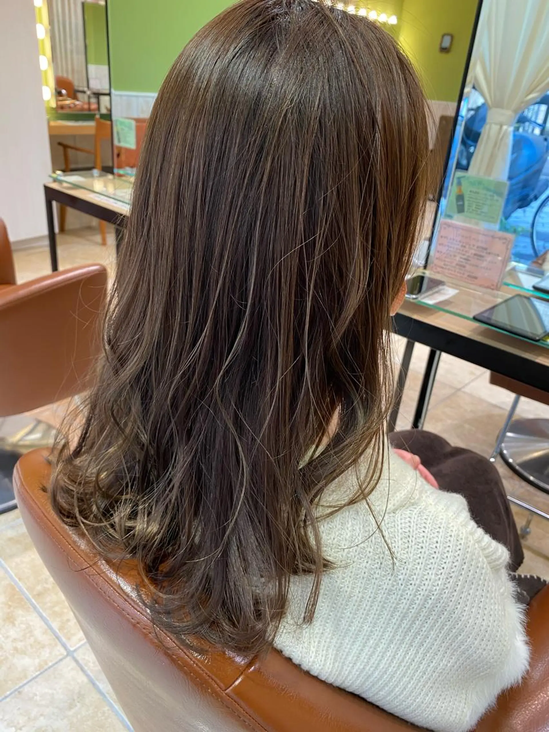 セミロング カラー カット ヘアカラー ✨店長 鈴木輝✨のヘアスタイル