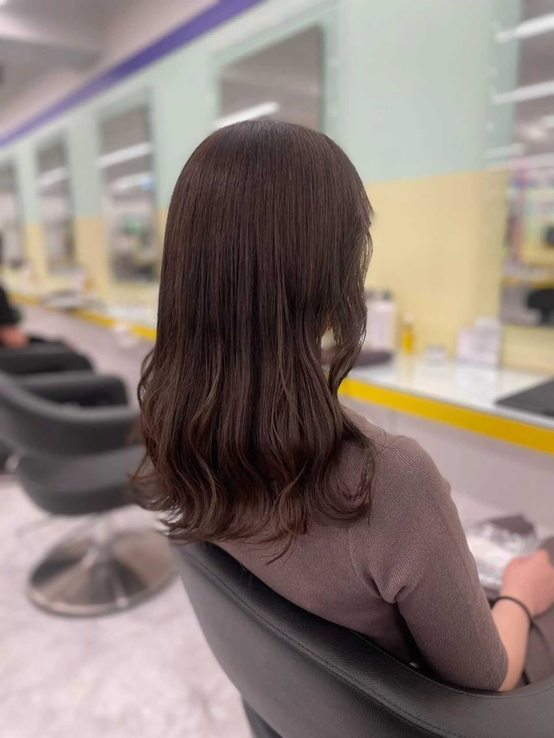 セミロング 🤍韓国トレンド ヘア🤍miku🤍のヘアスタイル