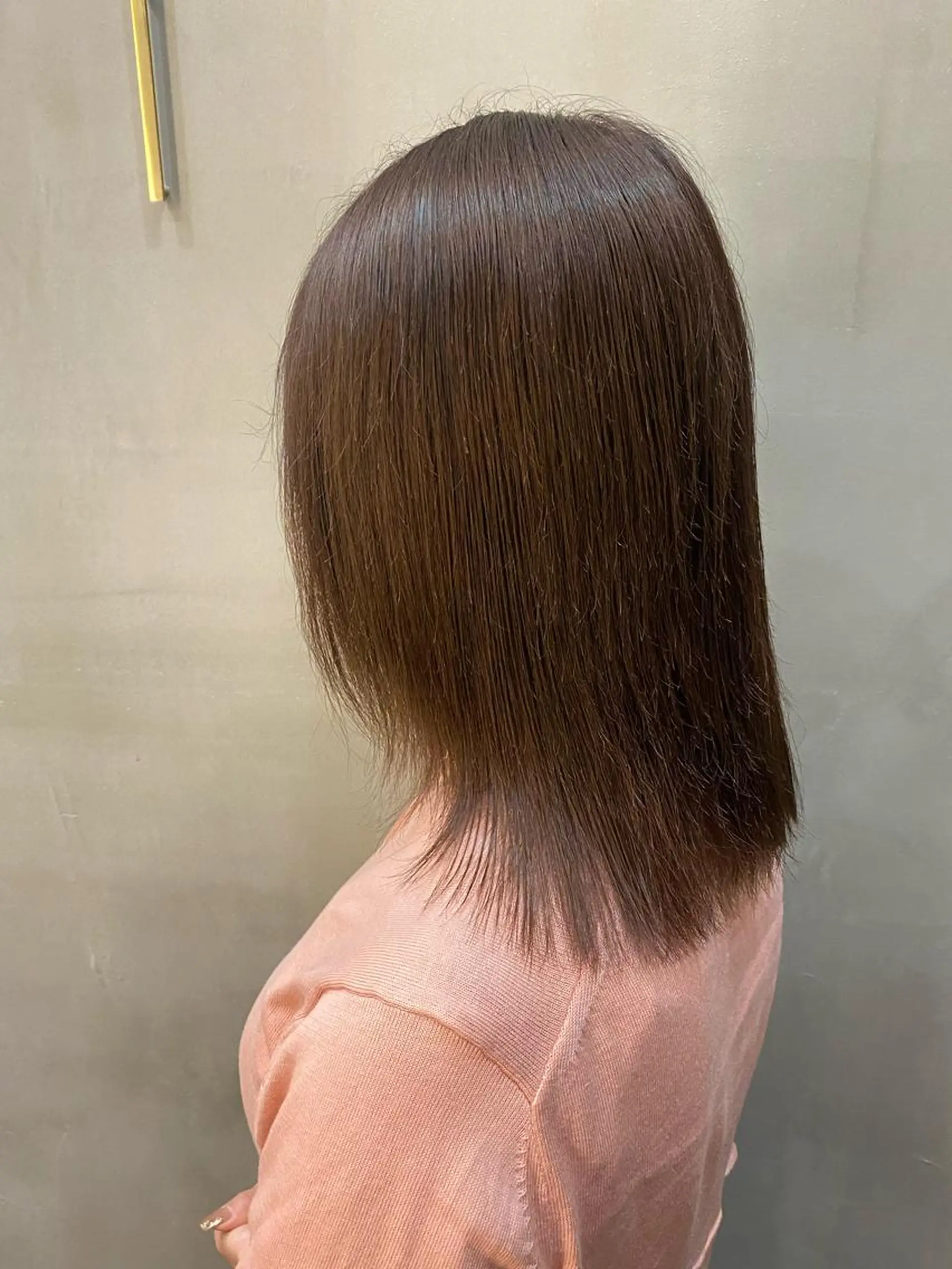 ミディアム カラー 韓国×髪質改善カラー 💎hinaのヘアスタイル