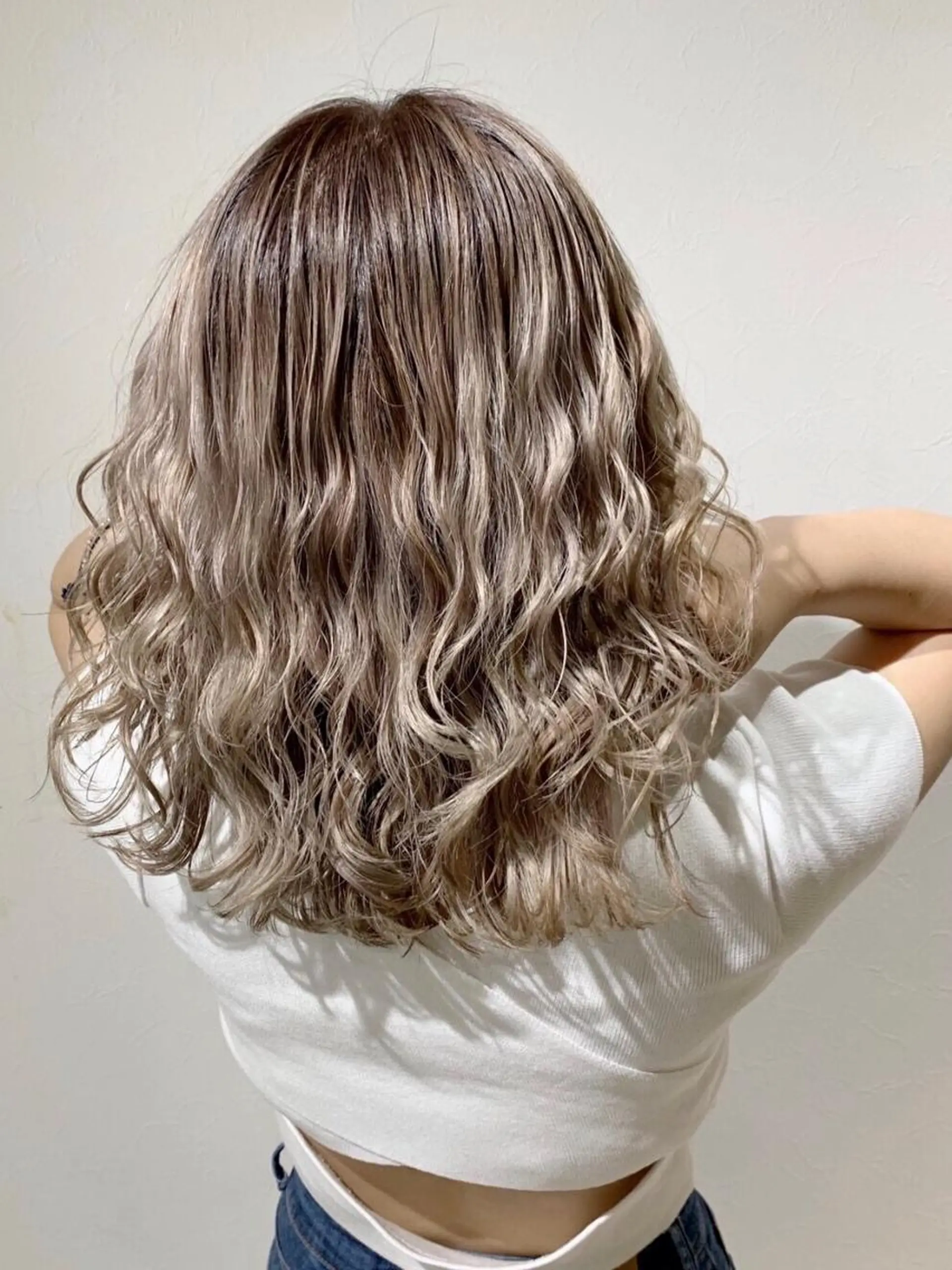 セミロング カラー ヘアアレンジ エクステ地域最安値★ Device梅田のヘアスタイル