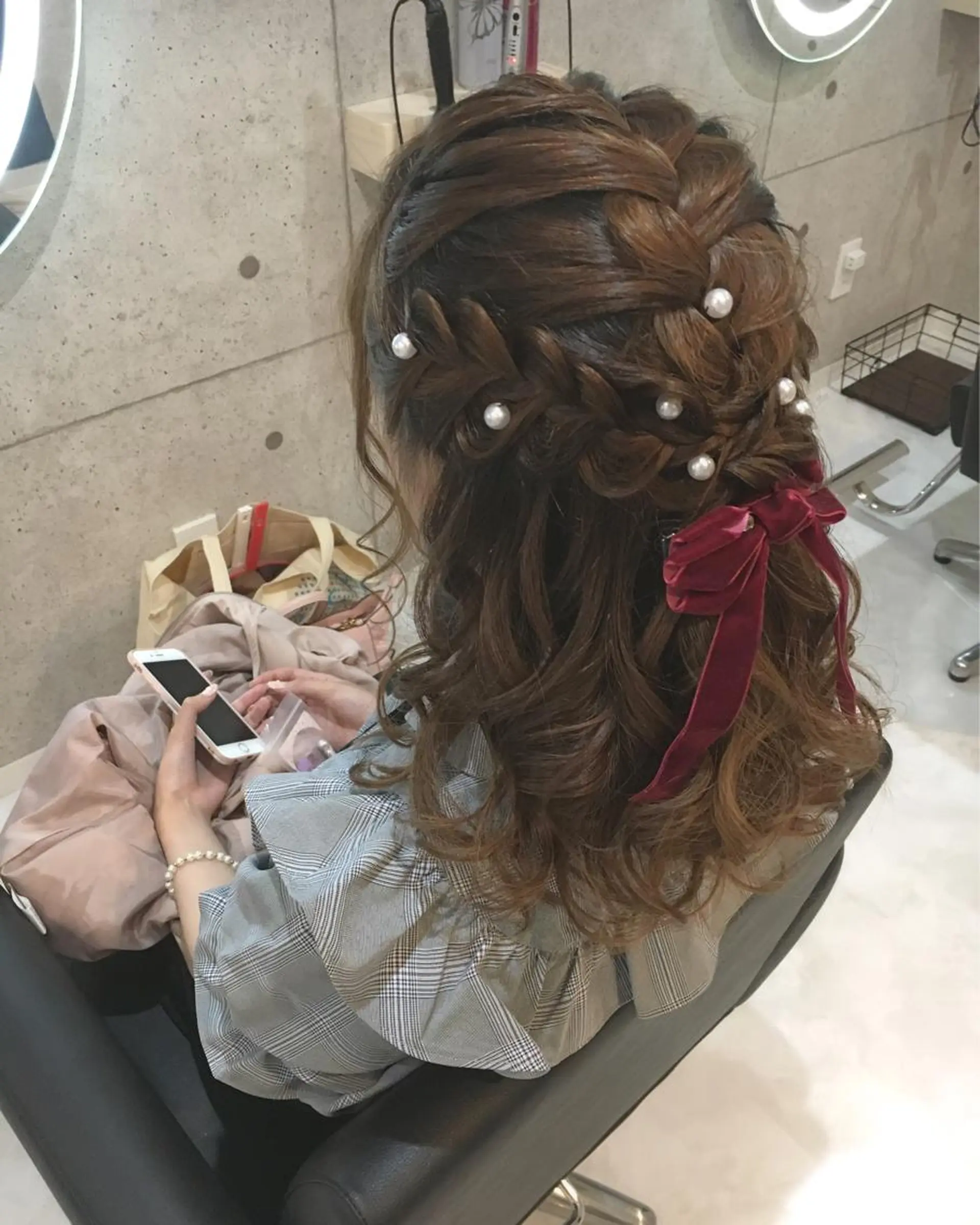 ヘアアレンジ lien natsukiのヘアスタイル