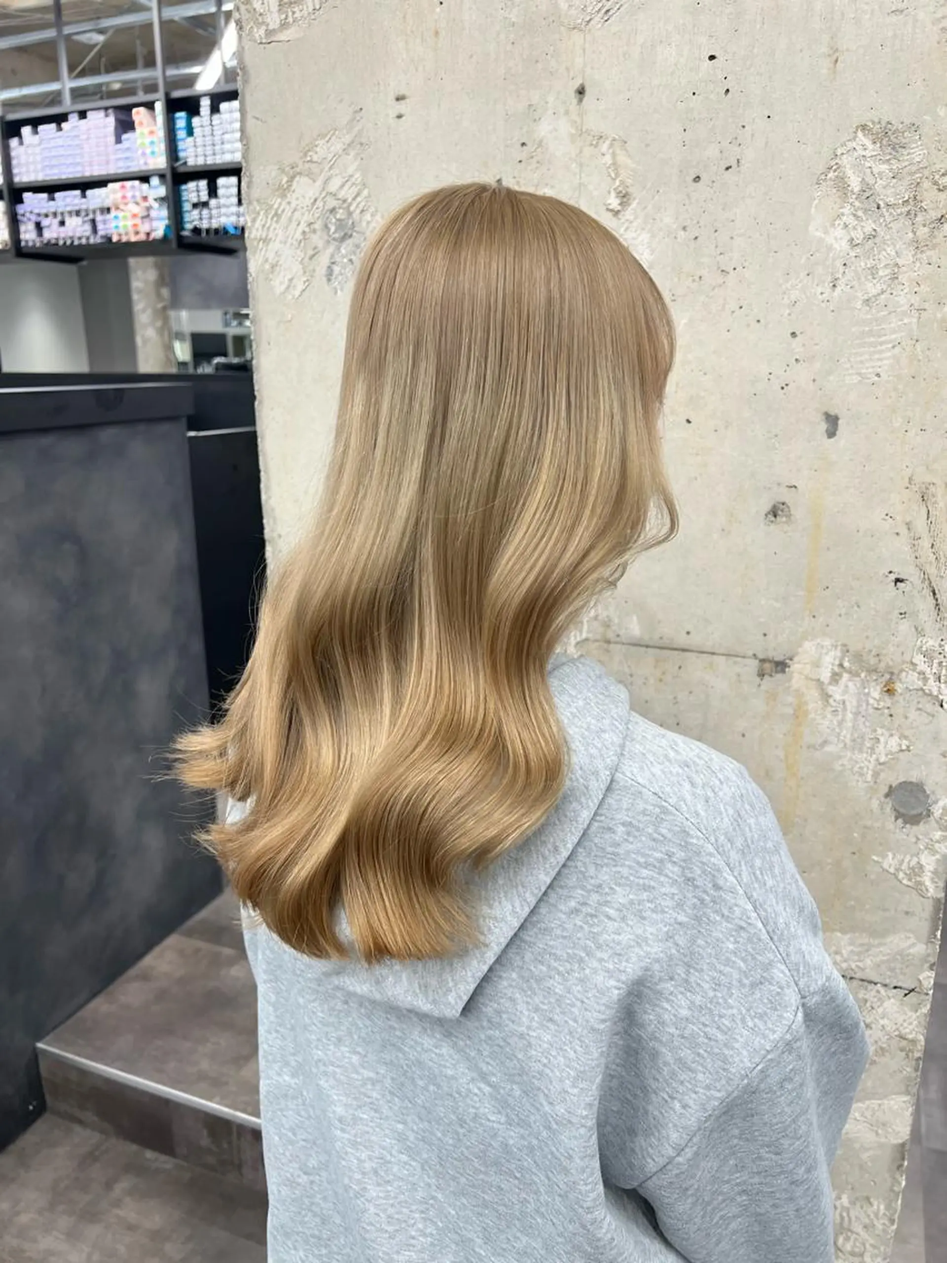 セミロング je suis heureuse所属・ハイライトカラー 🌀ゆい❣️のヘアスタイル