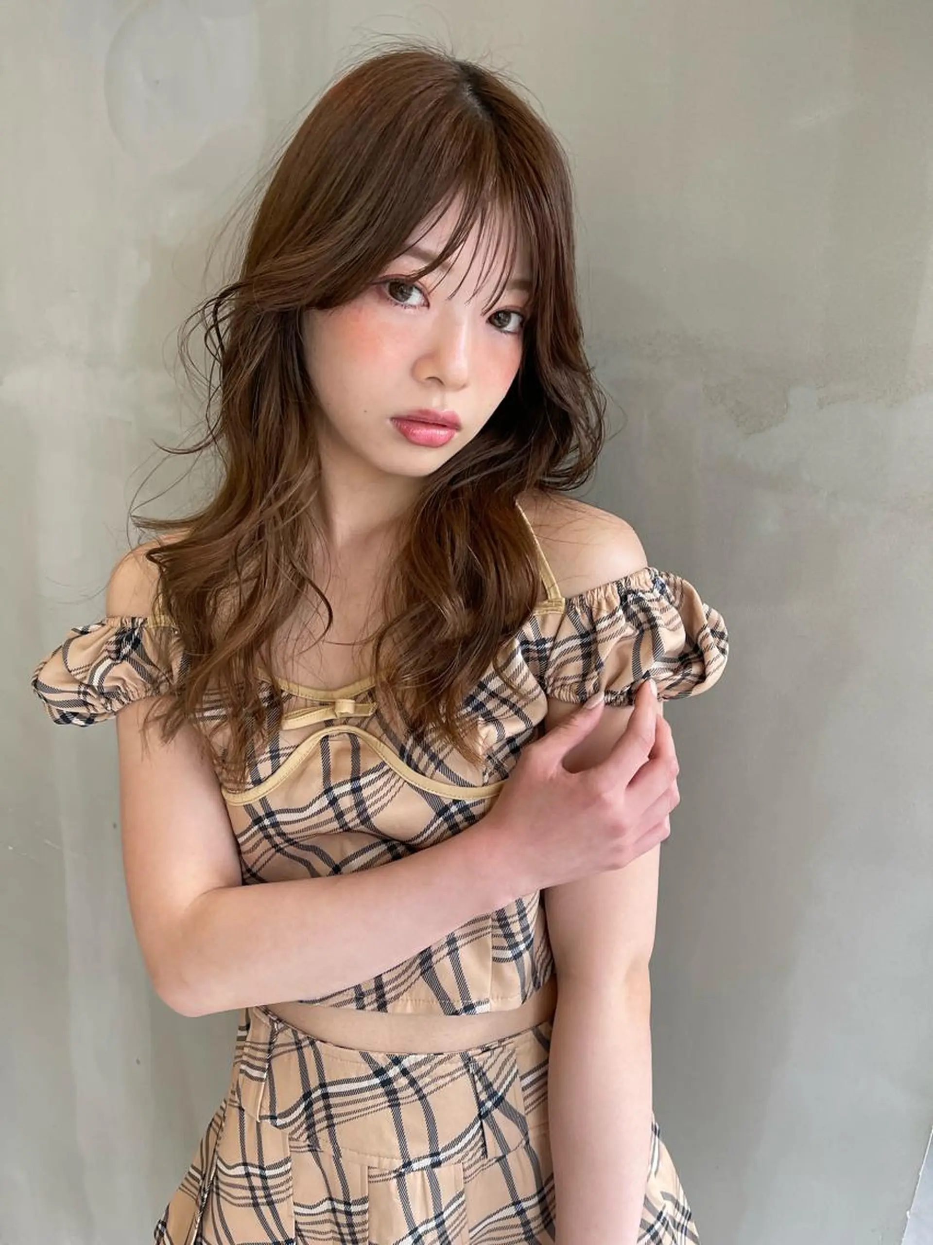 ロング ヘアカラー トリートメント 韓国 / 中国ヘア 🦋Noniのヘアスタイル