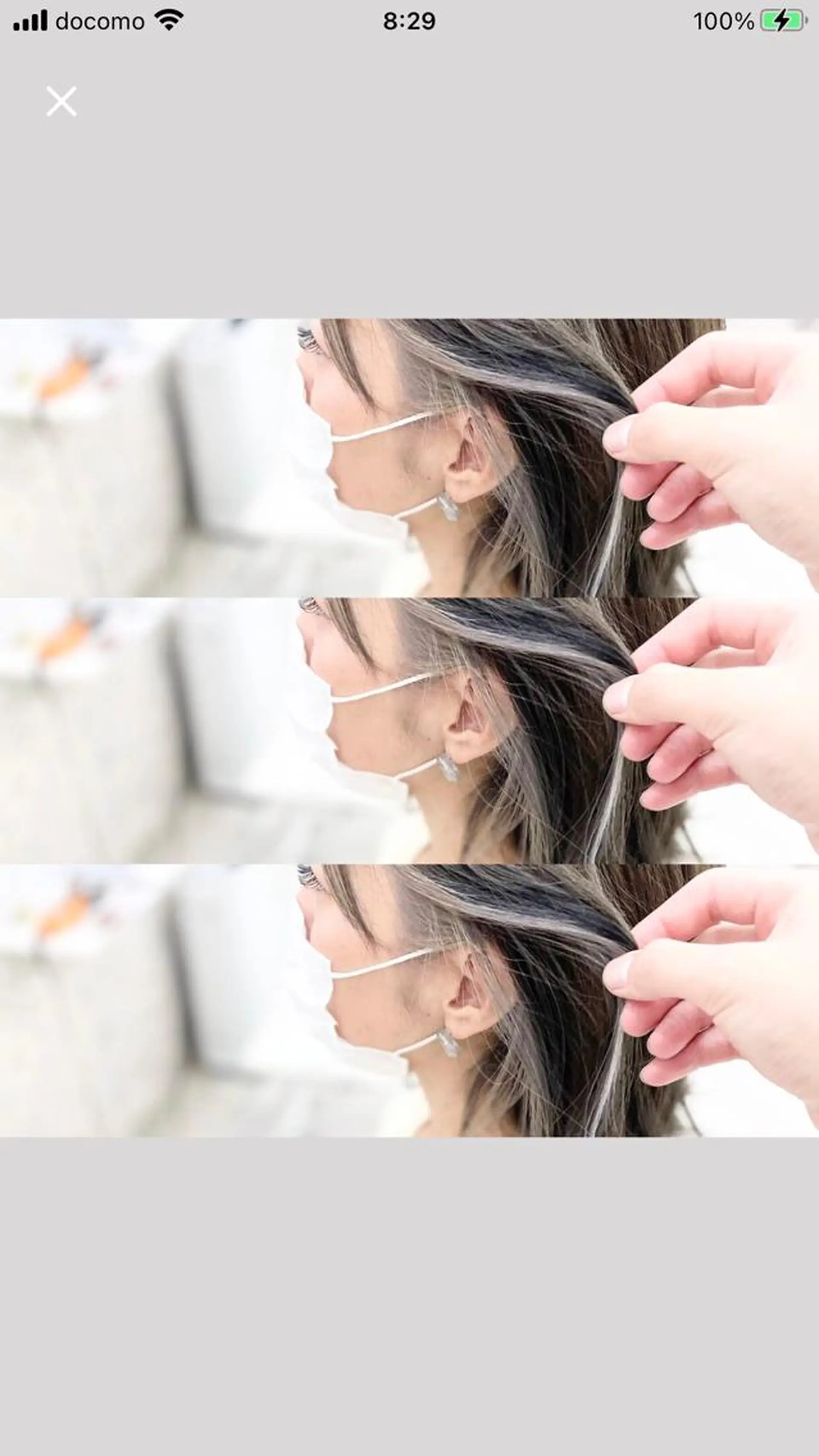 ミディアム カラー ヘアアレンジ ヘアカラー 白髪ぼかしハイライト 白髪ぼかしカラー中澤のヘアスタイル