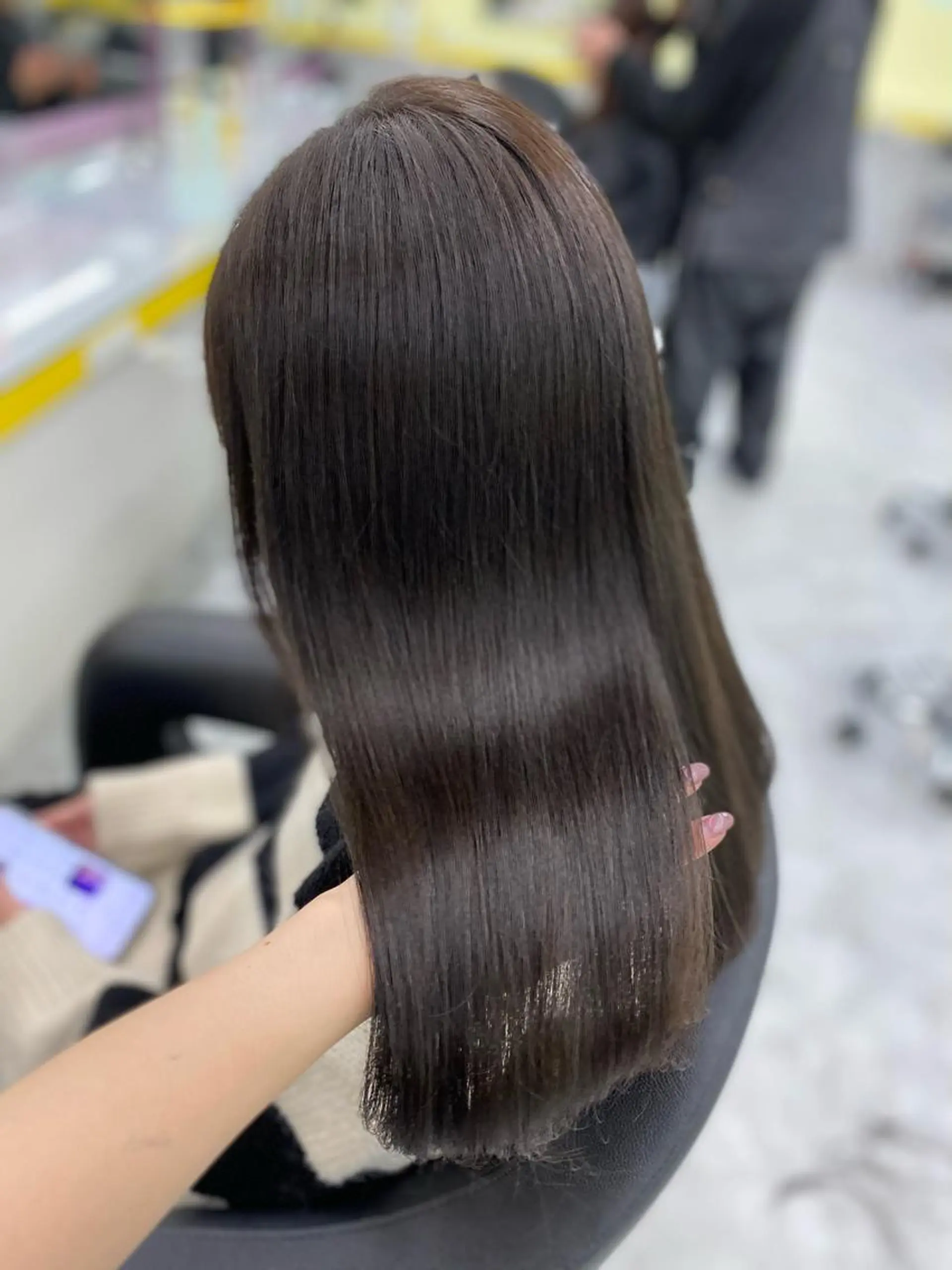 セミロング カラー パーマ ヘアアレンジ メンズ キッズ ネイル マツエク・マツパ アイブロウ カット ヘアカラー トリートメント ヘッドスパ ヘアセット linette所属・🐩推し活🐩 FUTABA🍒のヘアスタイル