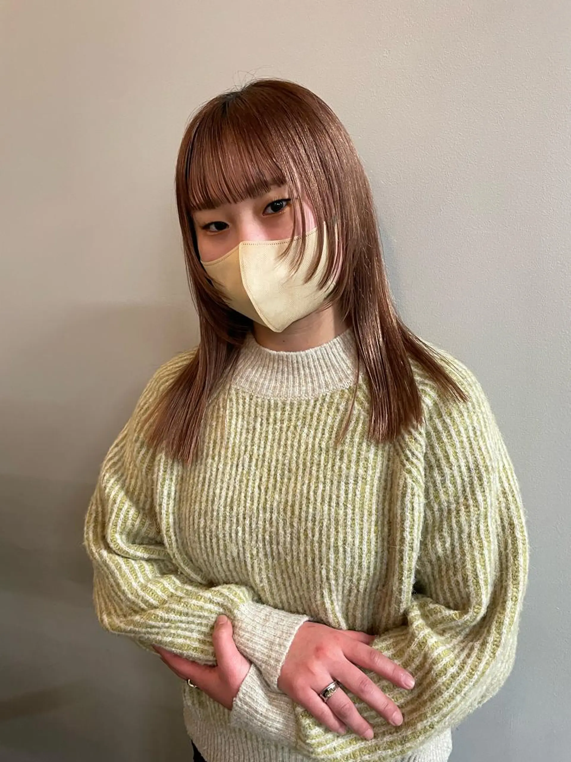 セミロング CIEL FUKUOKA所属・SAKURA/ CIEL福岡のヘアスタイル