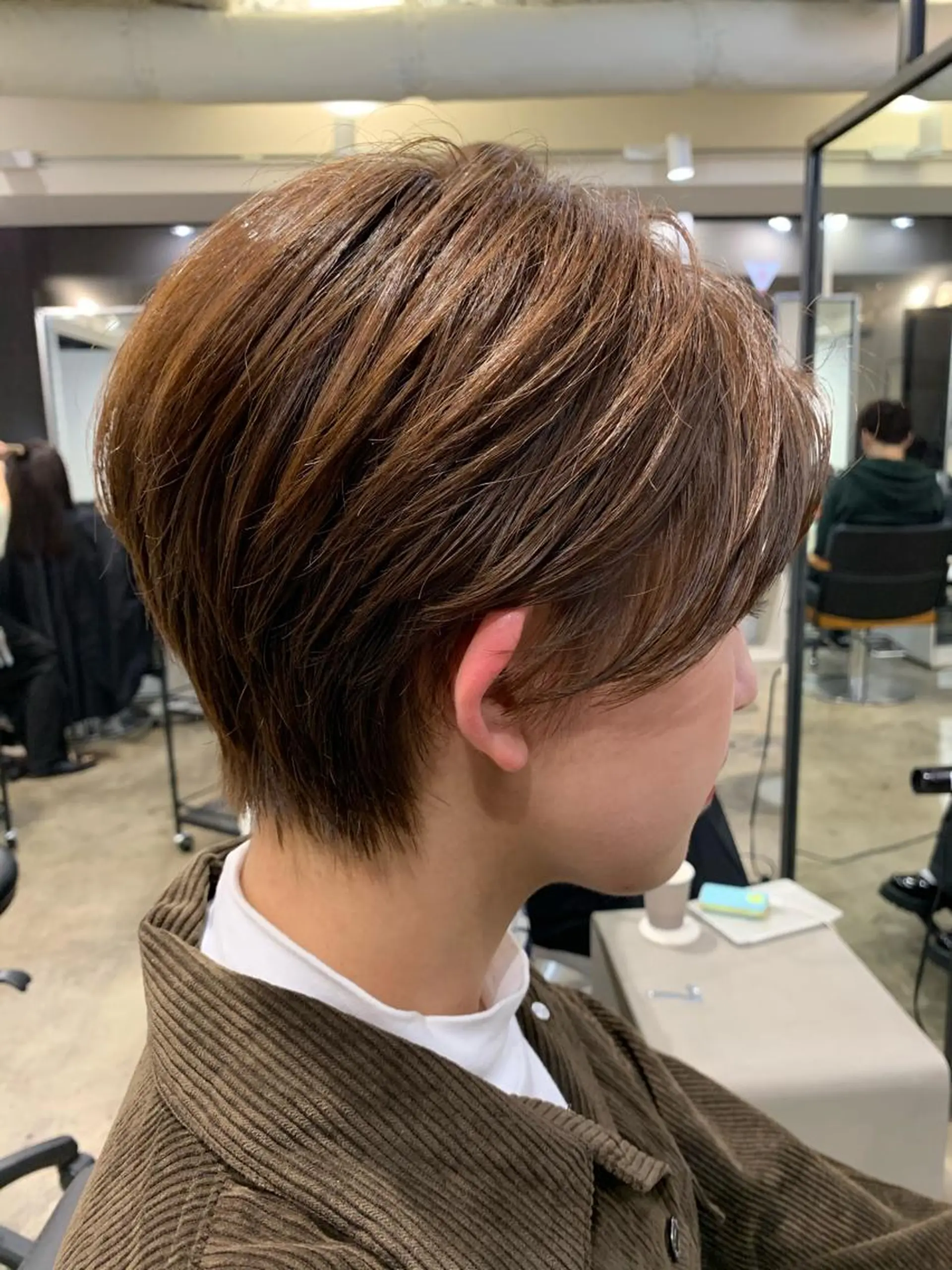 ショート くびれヘア ショートヘア 💫カットはなんでも 得意です✂️のヘアスタイル