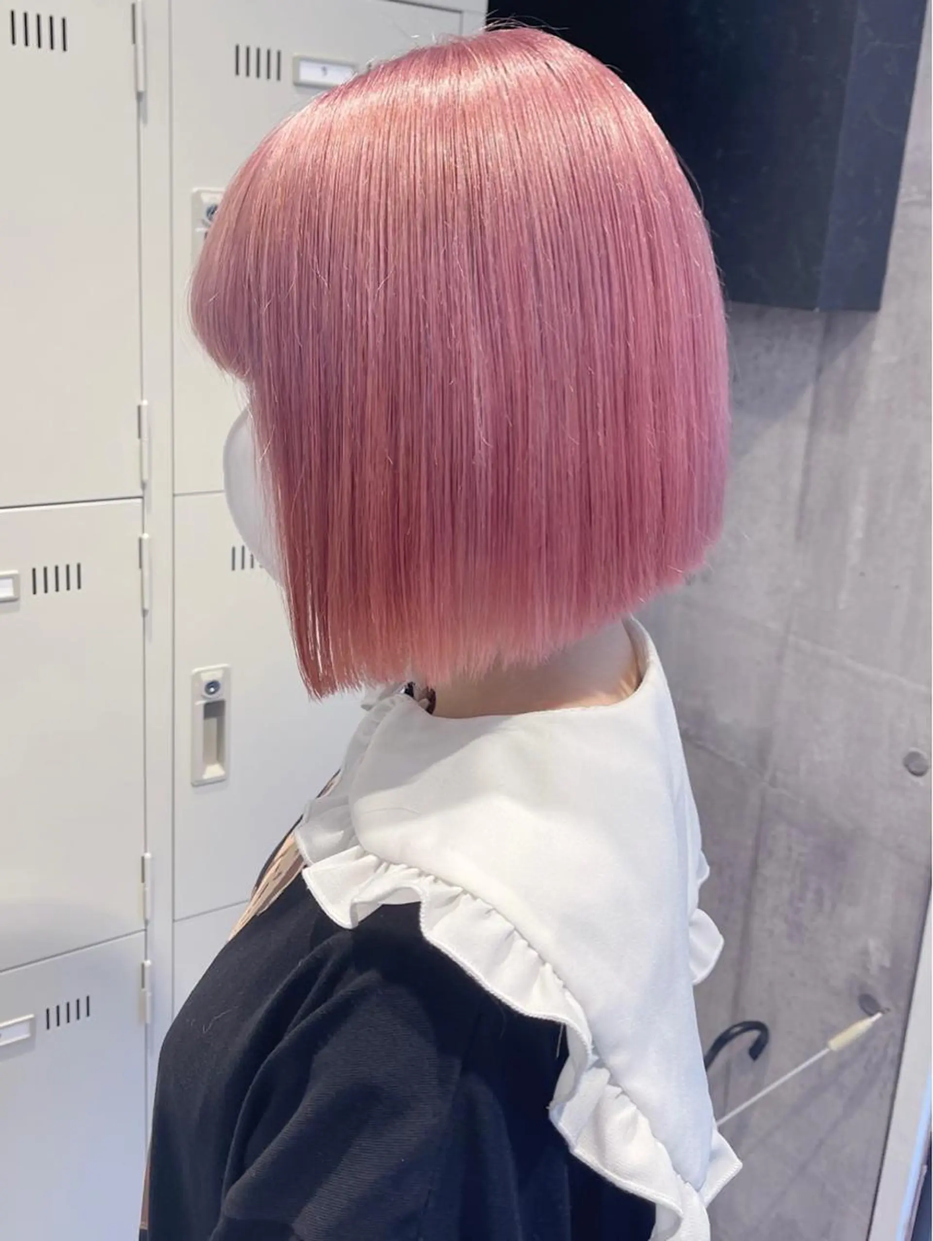 ショート ヘアカラー トリートメント ハイトーン×エクステ 💞くるみのヘアスタイル