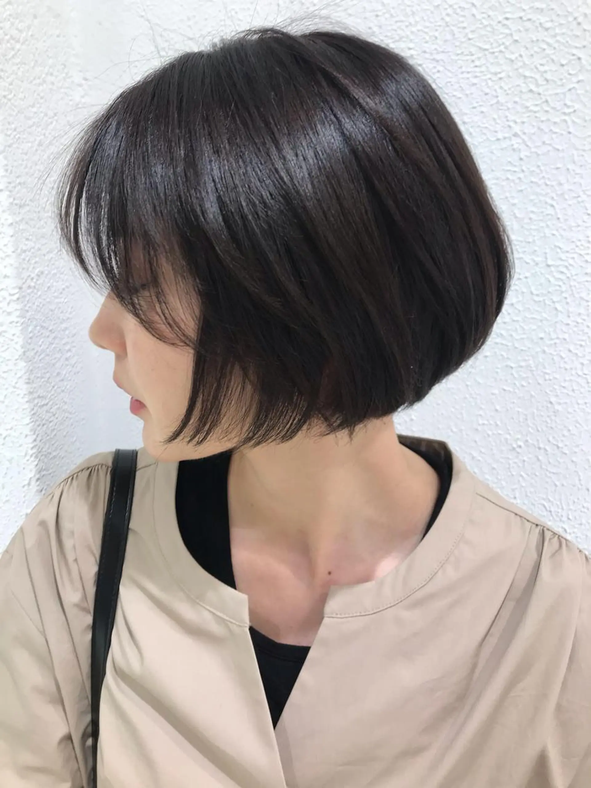 ショート パーマ ウエモト　タク ショート/レイヤーのヘアスタイル