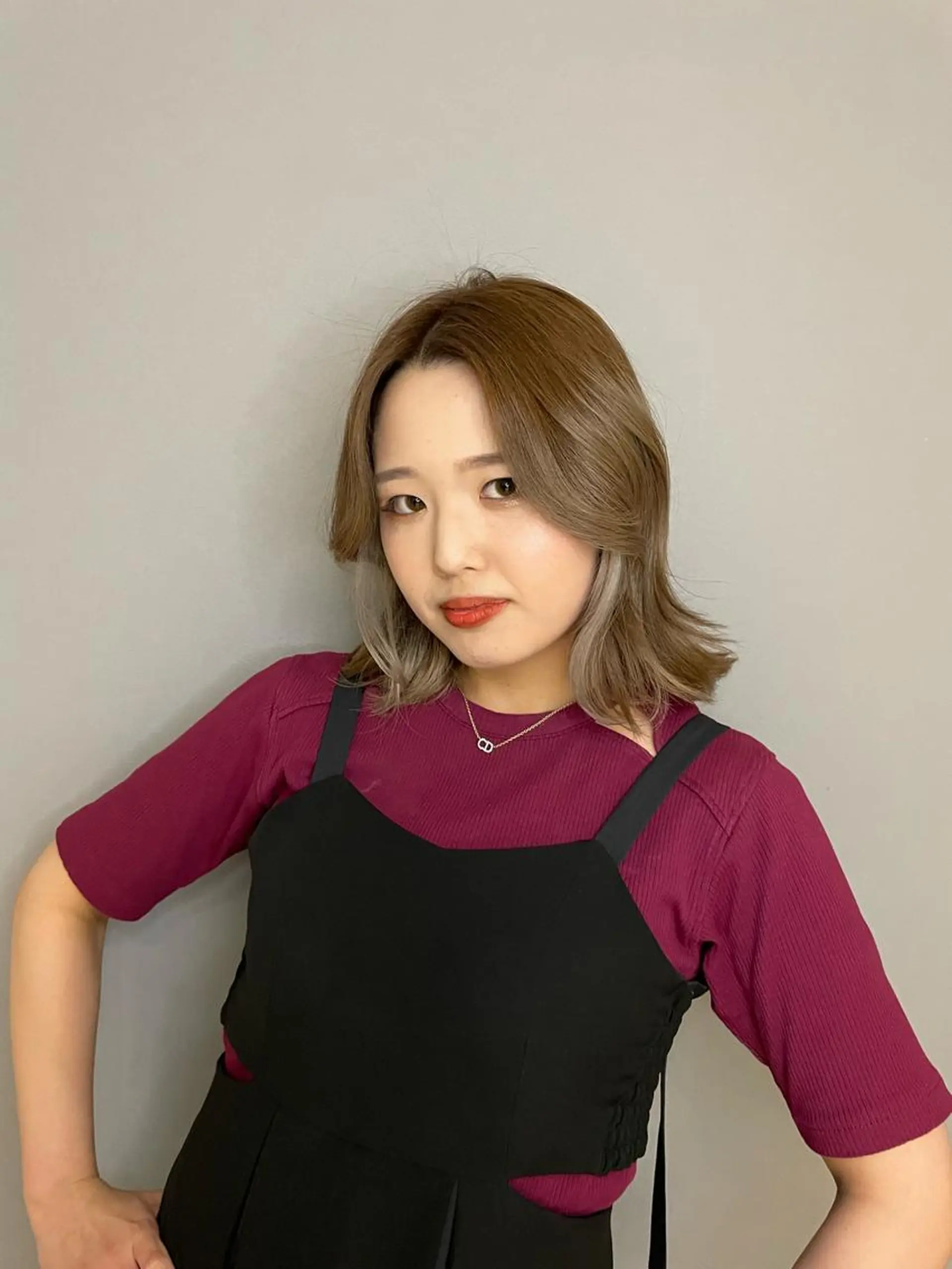 ミディアム 坂本 理輝のヘアスタイル