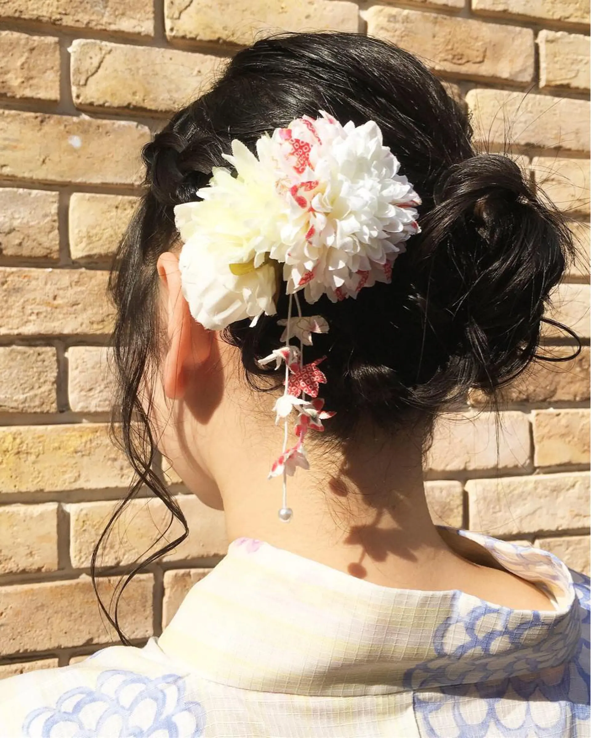 ヘアアレンジ 浴衣 edge.所属・くまがい みゆ【edge.】のヘアスタイル