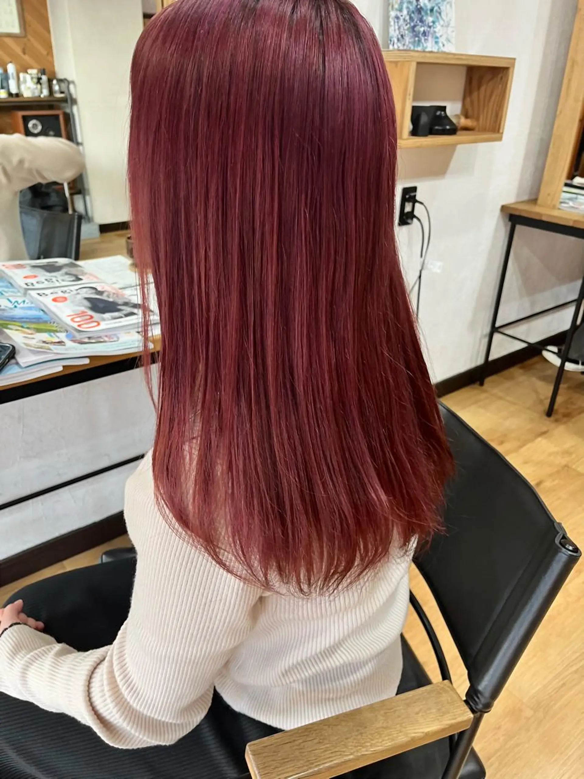 ロング カラー ヘアカラー トリートメント reika 🩰のヘアスタイル