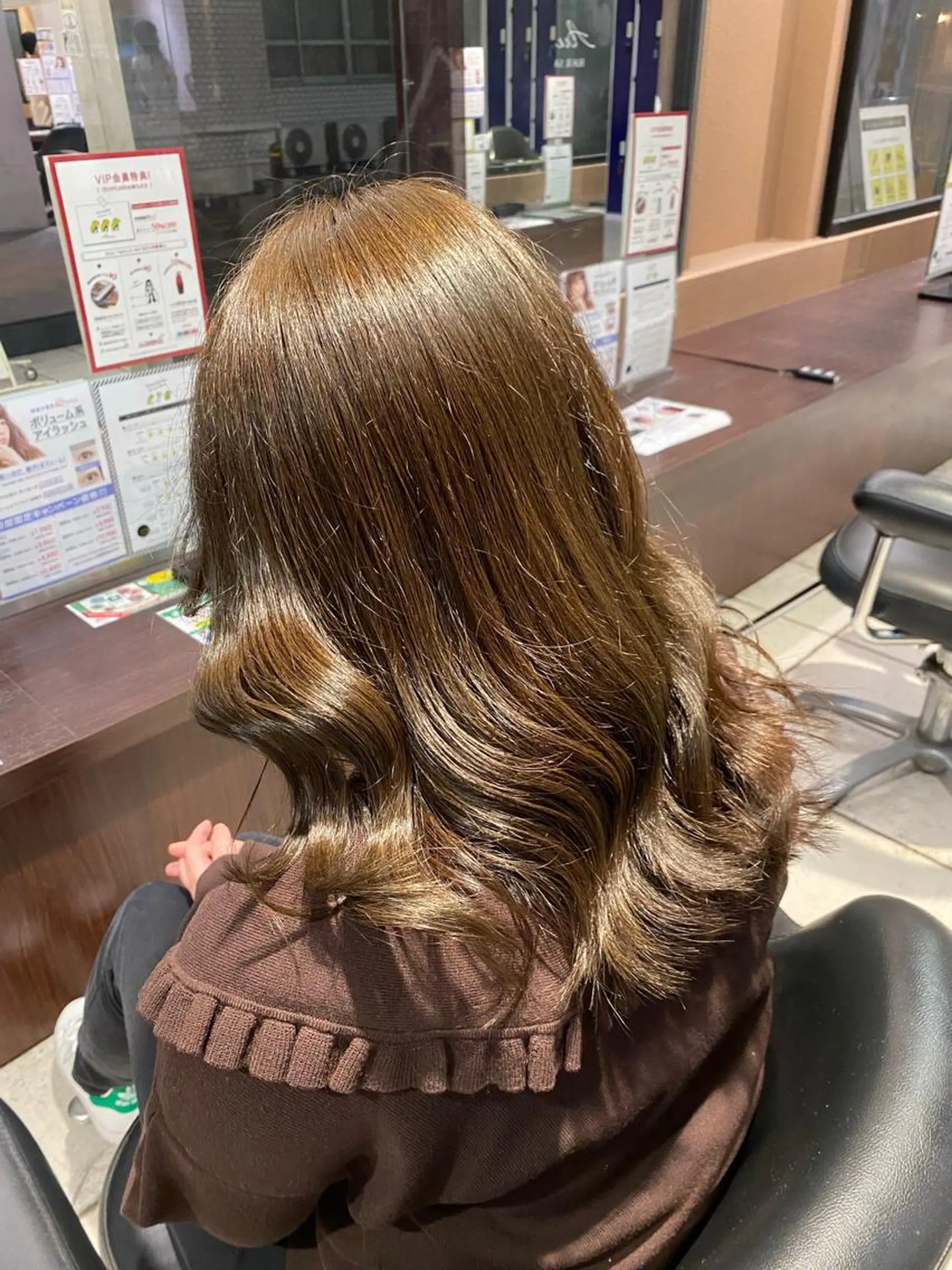 ロング 西岡 あつみ/ 堀江美容室のヘアスタイル