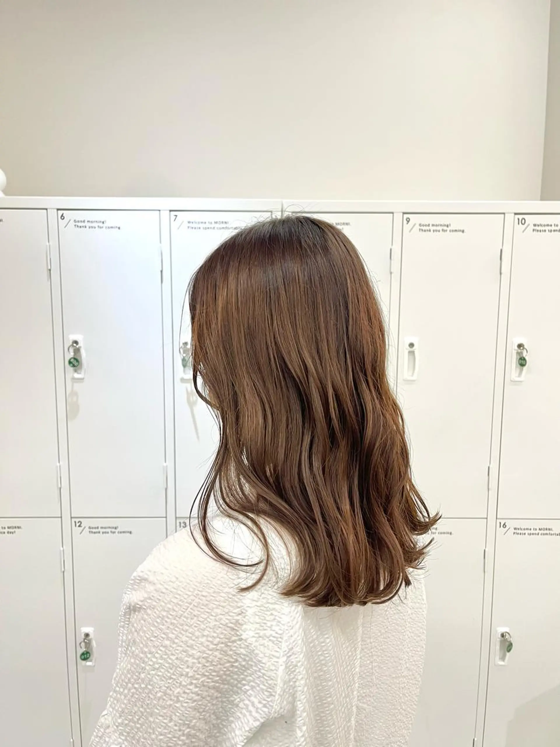 ロング カラー ベージュカラー MORNI所属・神原 茉依🩰🪩のヘアスタイル