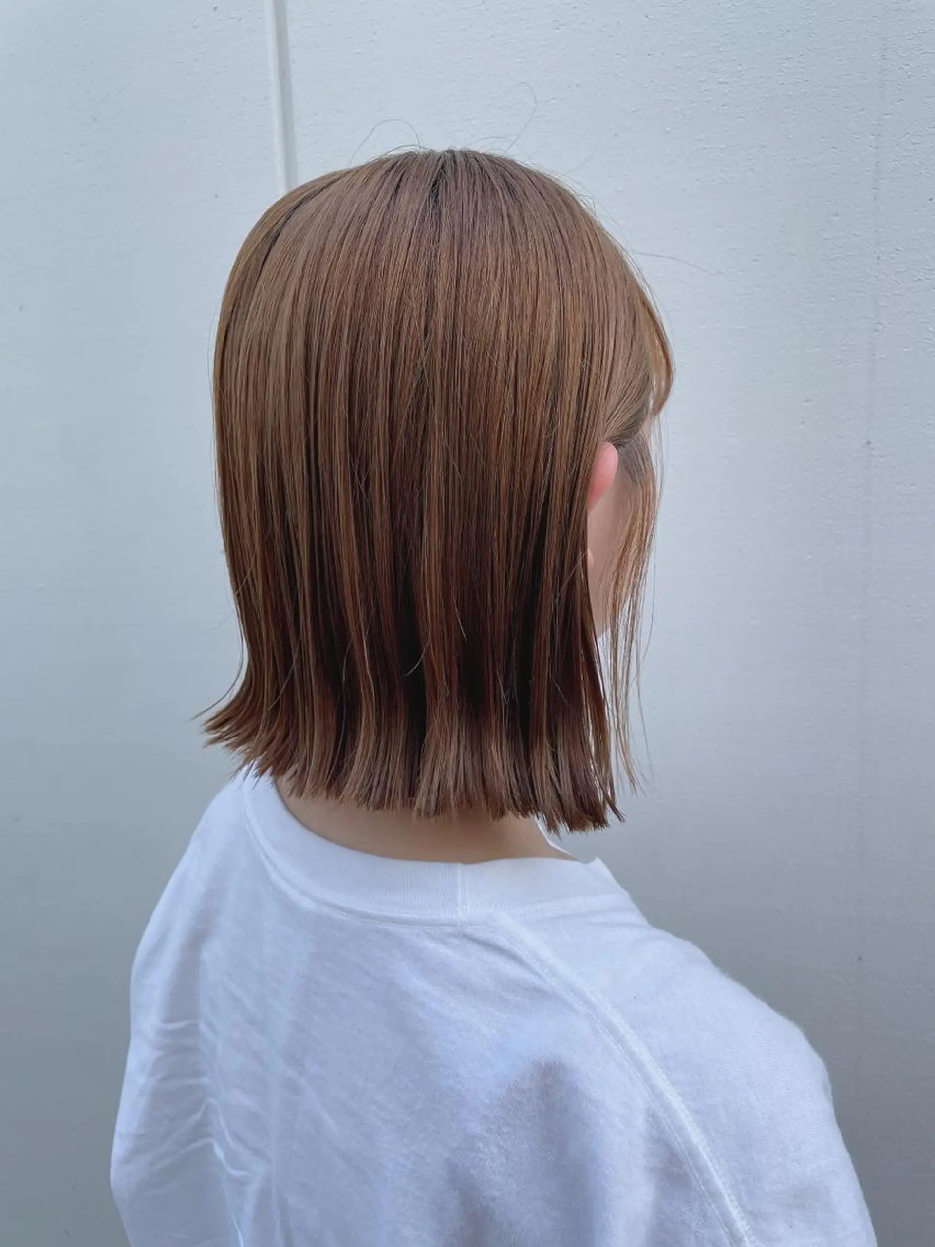 ショート パーソナルカラー 藤本夢のヘアスタイル