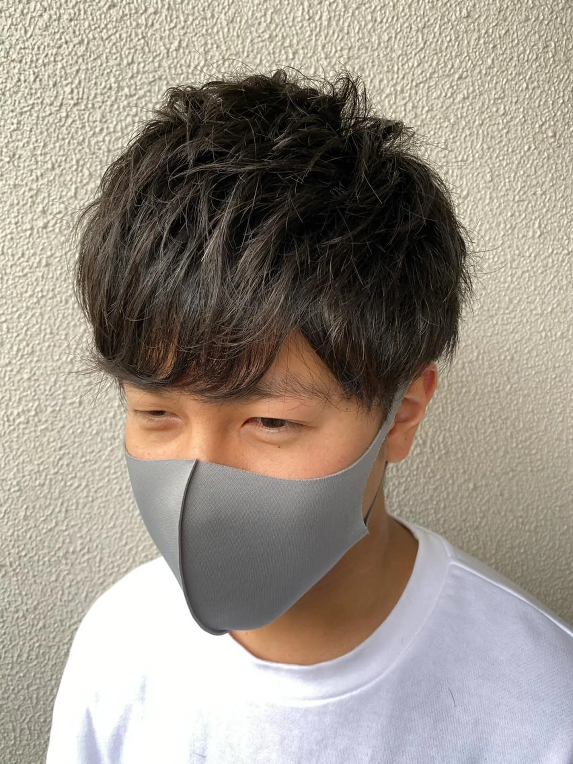 ミディアム メンズ 柳澤 和也のヘアスタイル