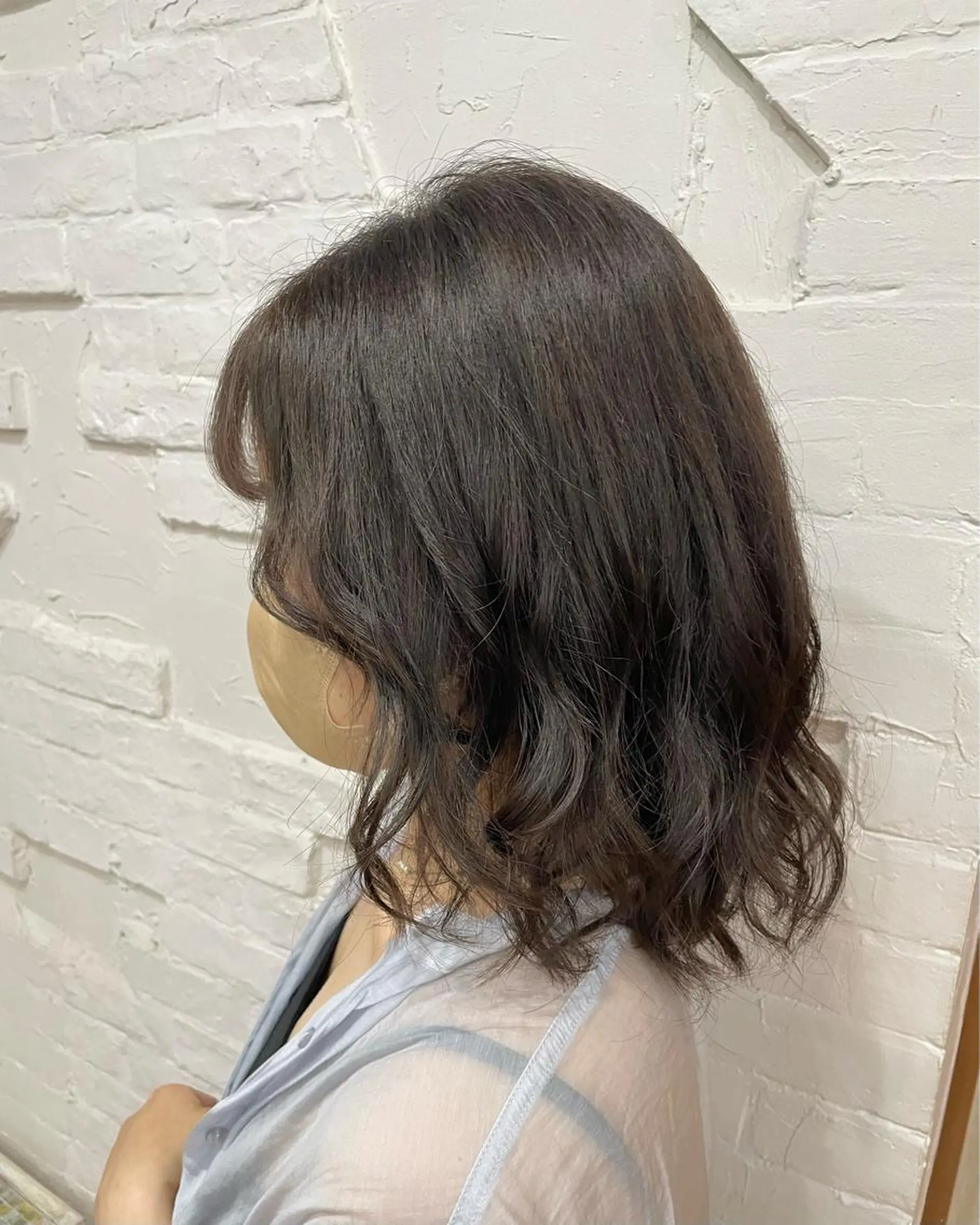 ミディアム カラー カット ヘアカラー トリートメント 【ピンク/韓国ヘア/ ヘアセット】亜海のヘアスタイル