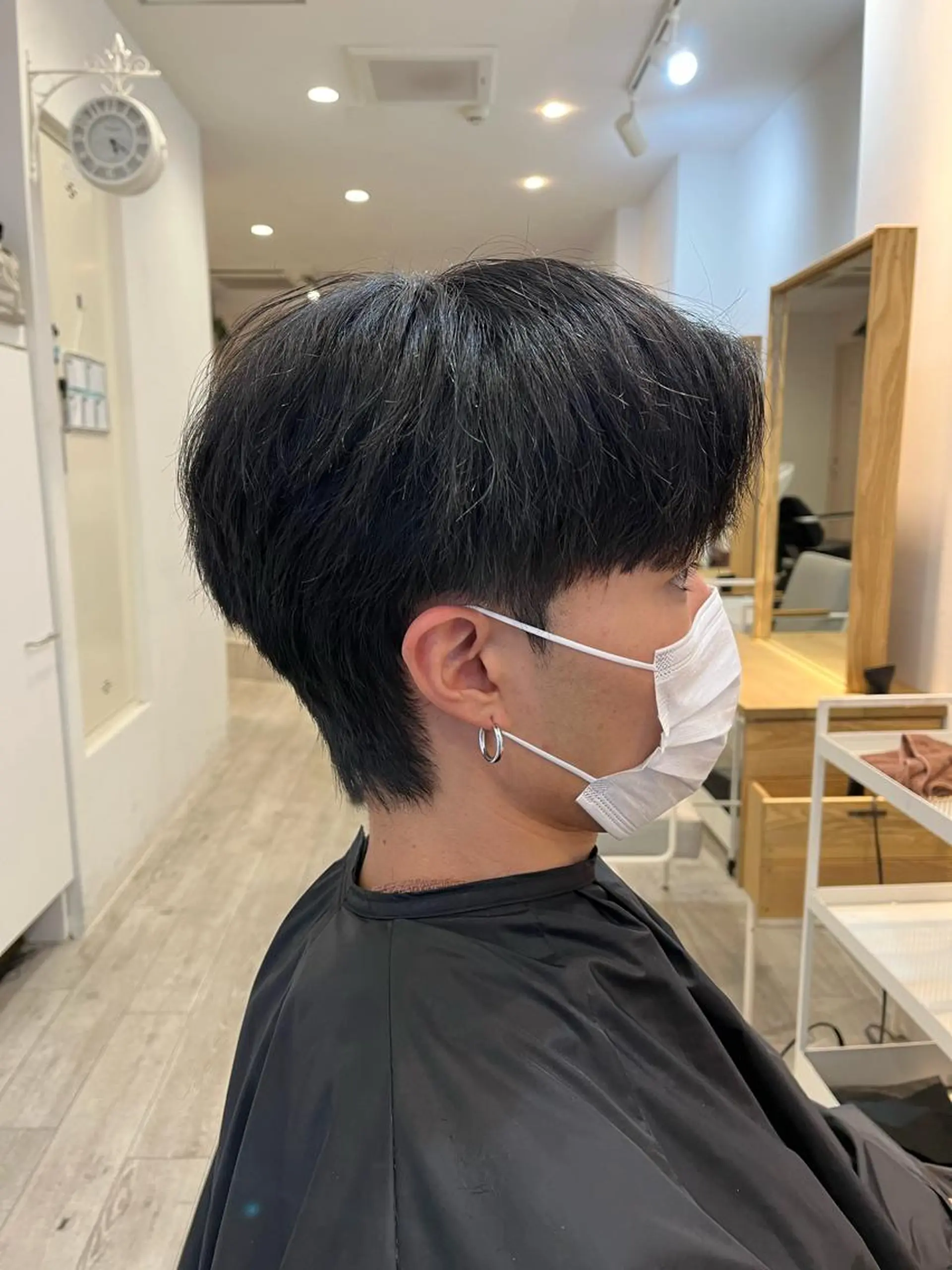 ショート uni原宿所属・韓国ヘア レイヤーカットのヘアスタイル