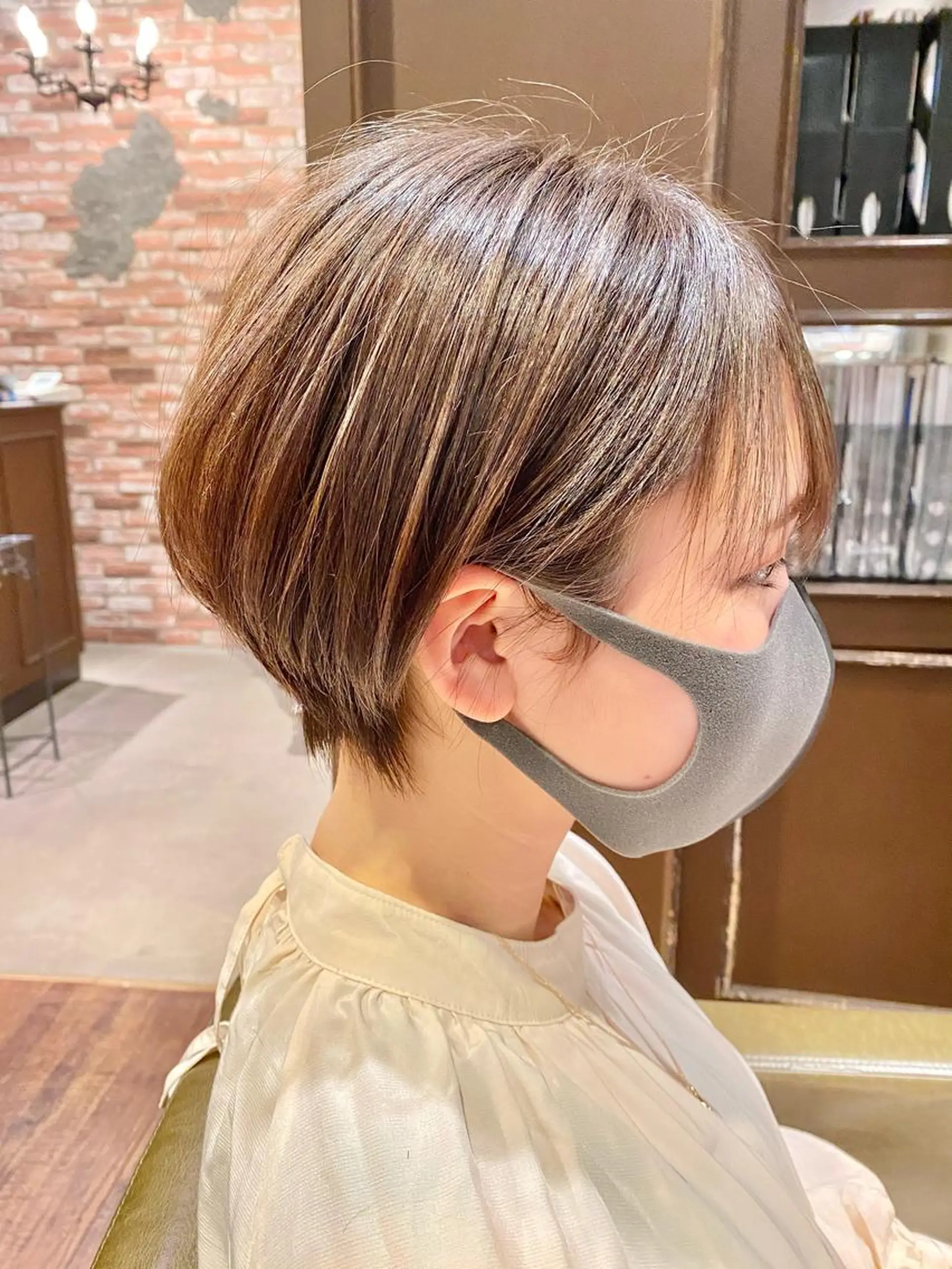 ショート カット 縮毛矯正 FELIZA所属・似合わせの達人🔥 石川就平のヘアスタイル