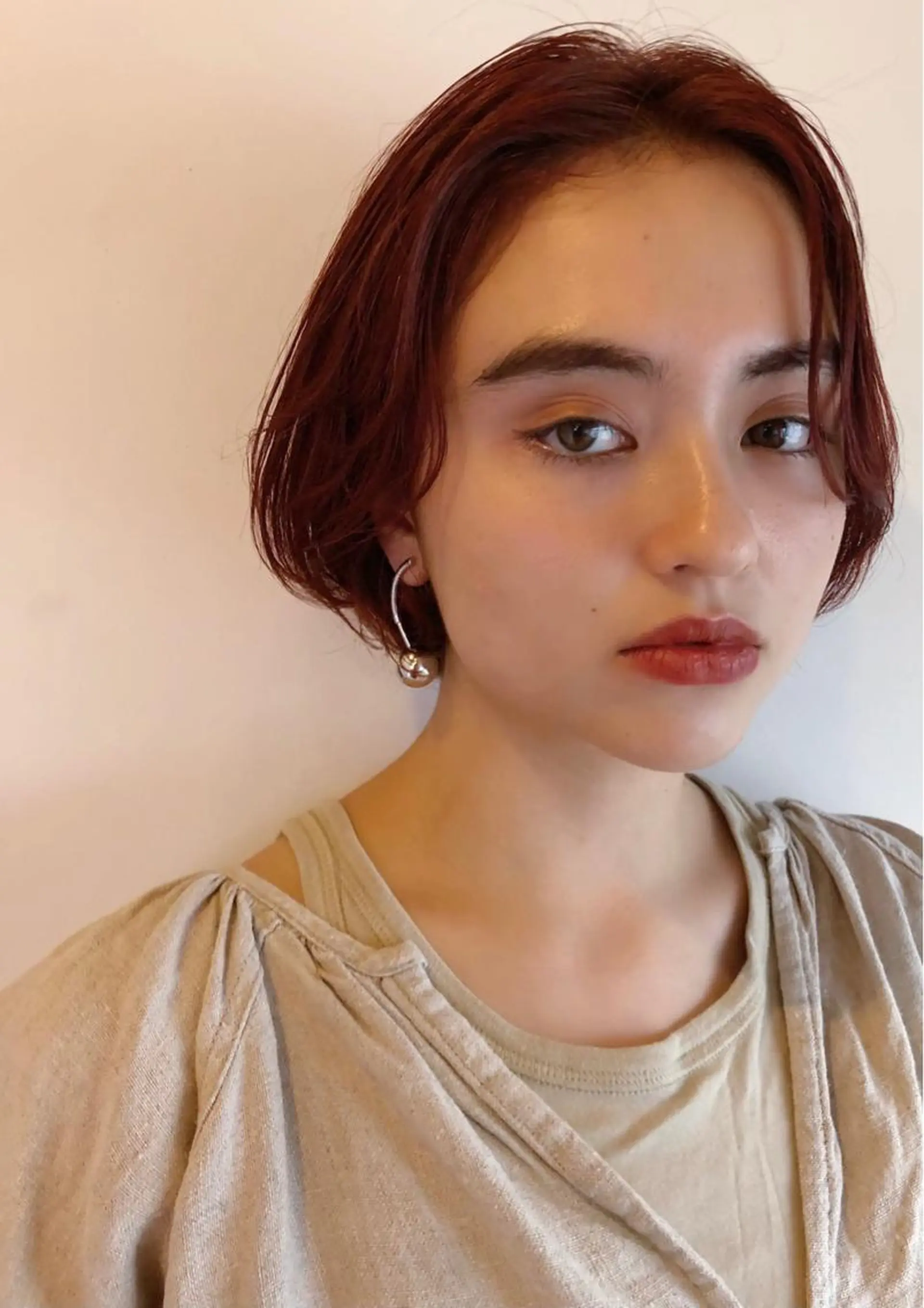 ショート カラー パーマ 💖美髪改善💖 辻未侑のヘアスタイル