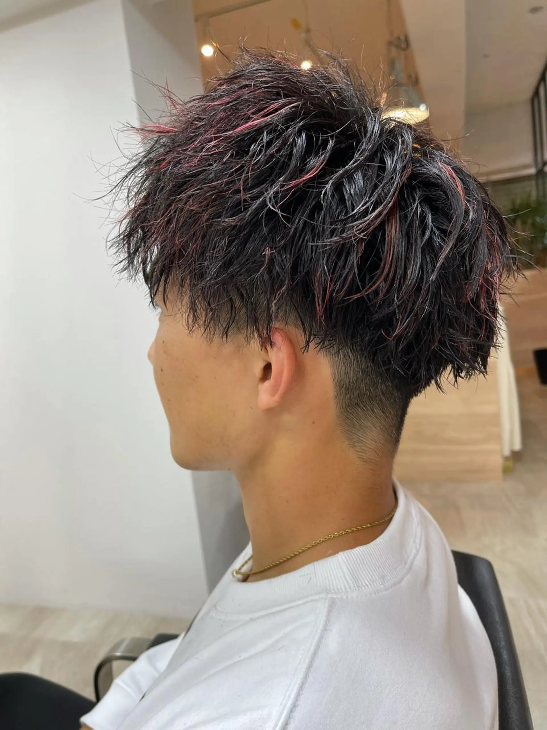 ショート パーマ メンズ メンズメッシュ メンズパーマ ツイストスパイラルパーマ スパイラルパーマ 🫧似合わせカット 立川TOSHIKIのヘアスタイル