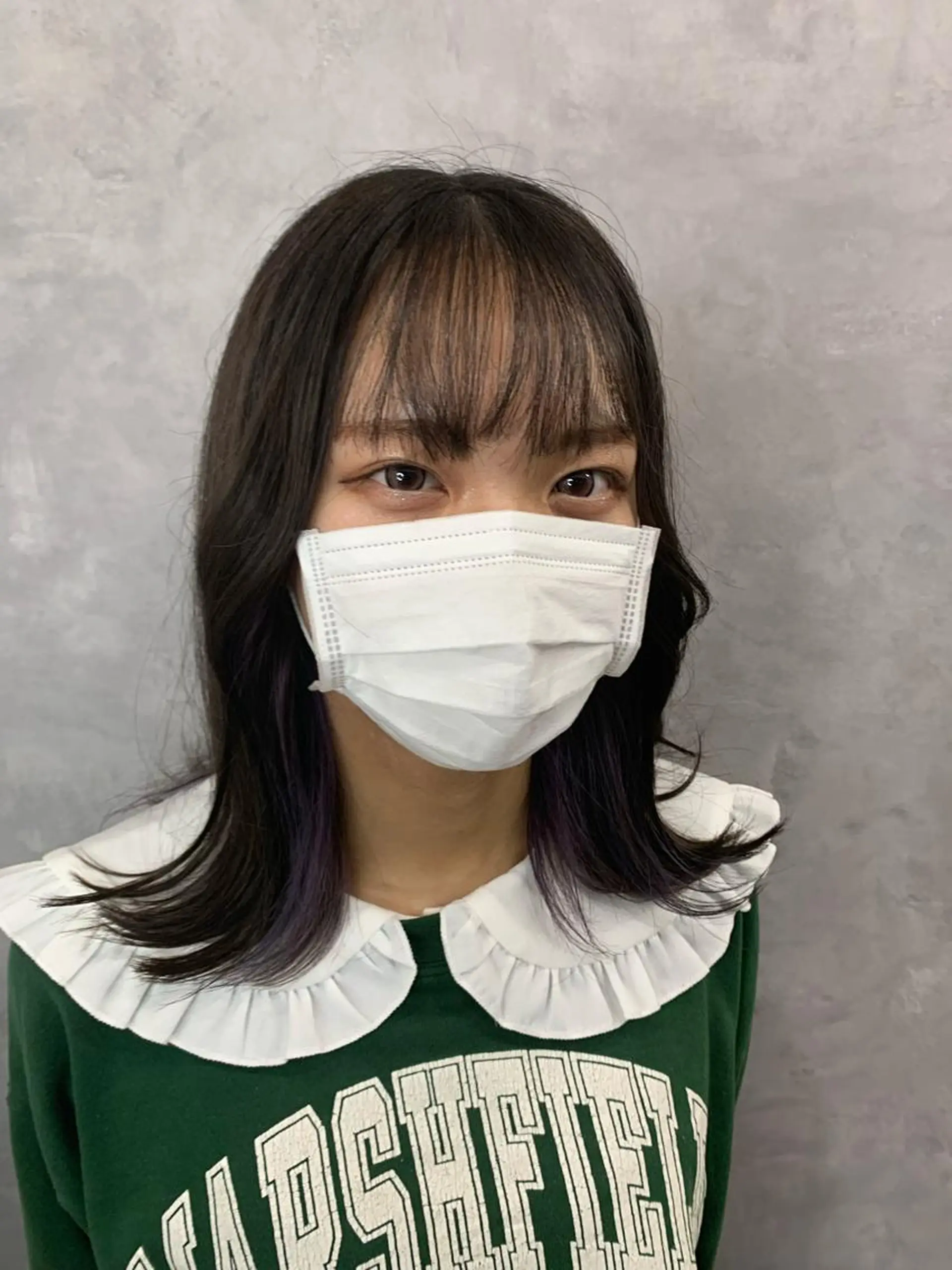 ミディアム チバ ヒロトのヘアスタイル