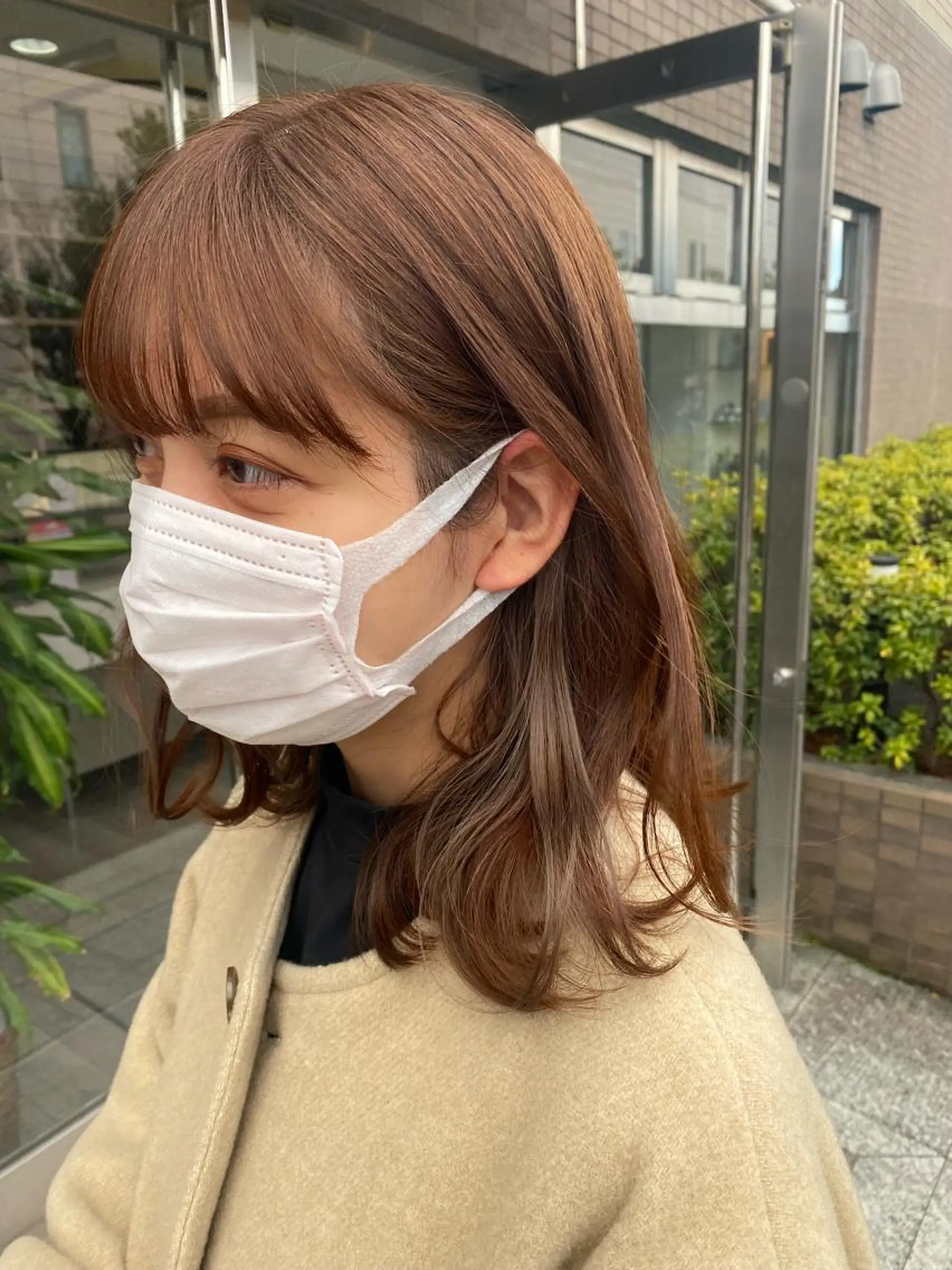 セミロング ヘアカラー ELEN 新百合ヶ丘のヘアスタイル