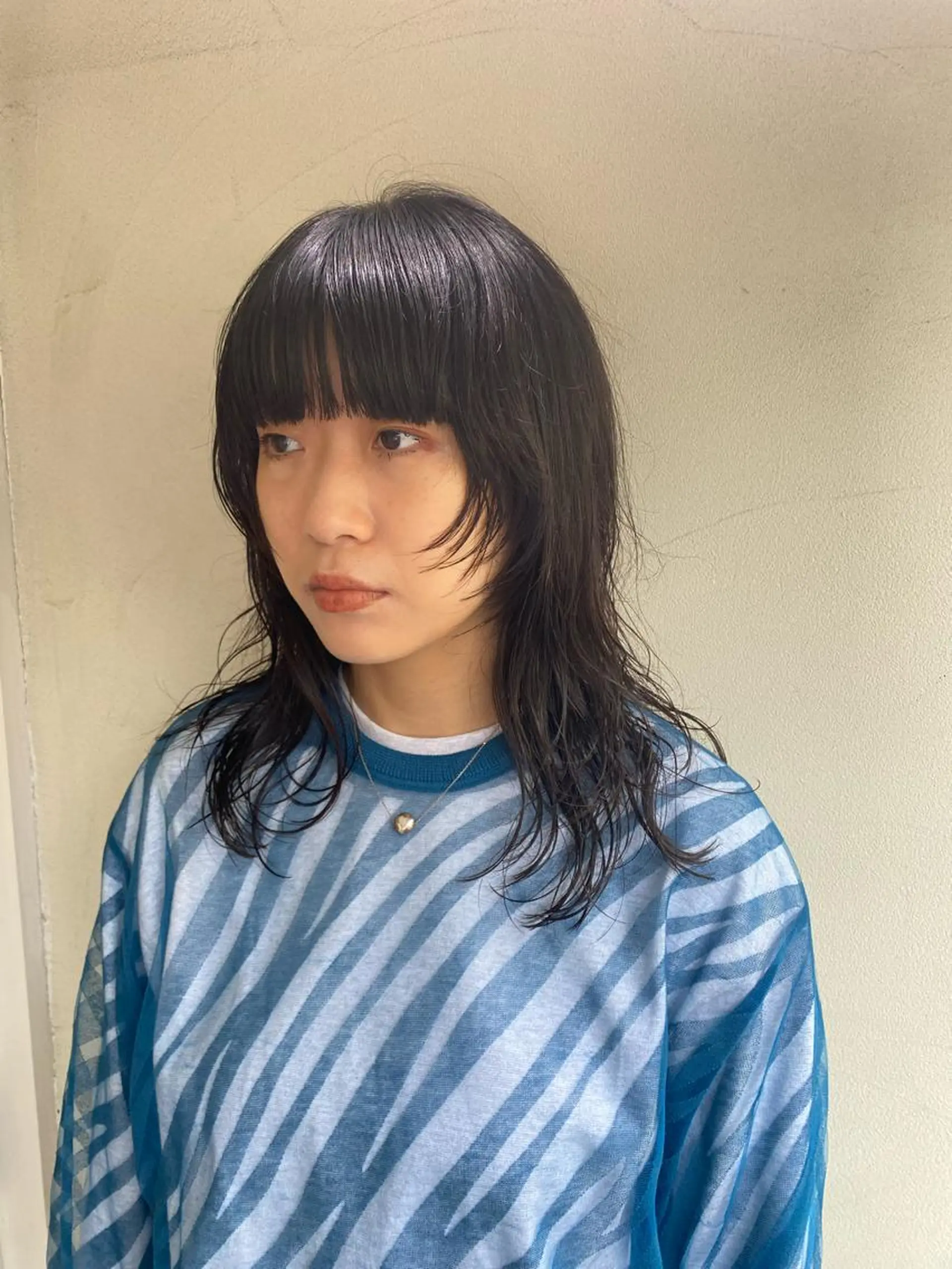 ミディアム ヘアカラー トリートメント 髪質改善/ヘアケア coiiはしもとはなのヘアスタイル