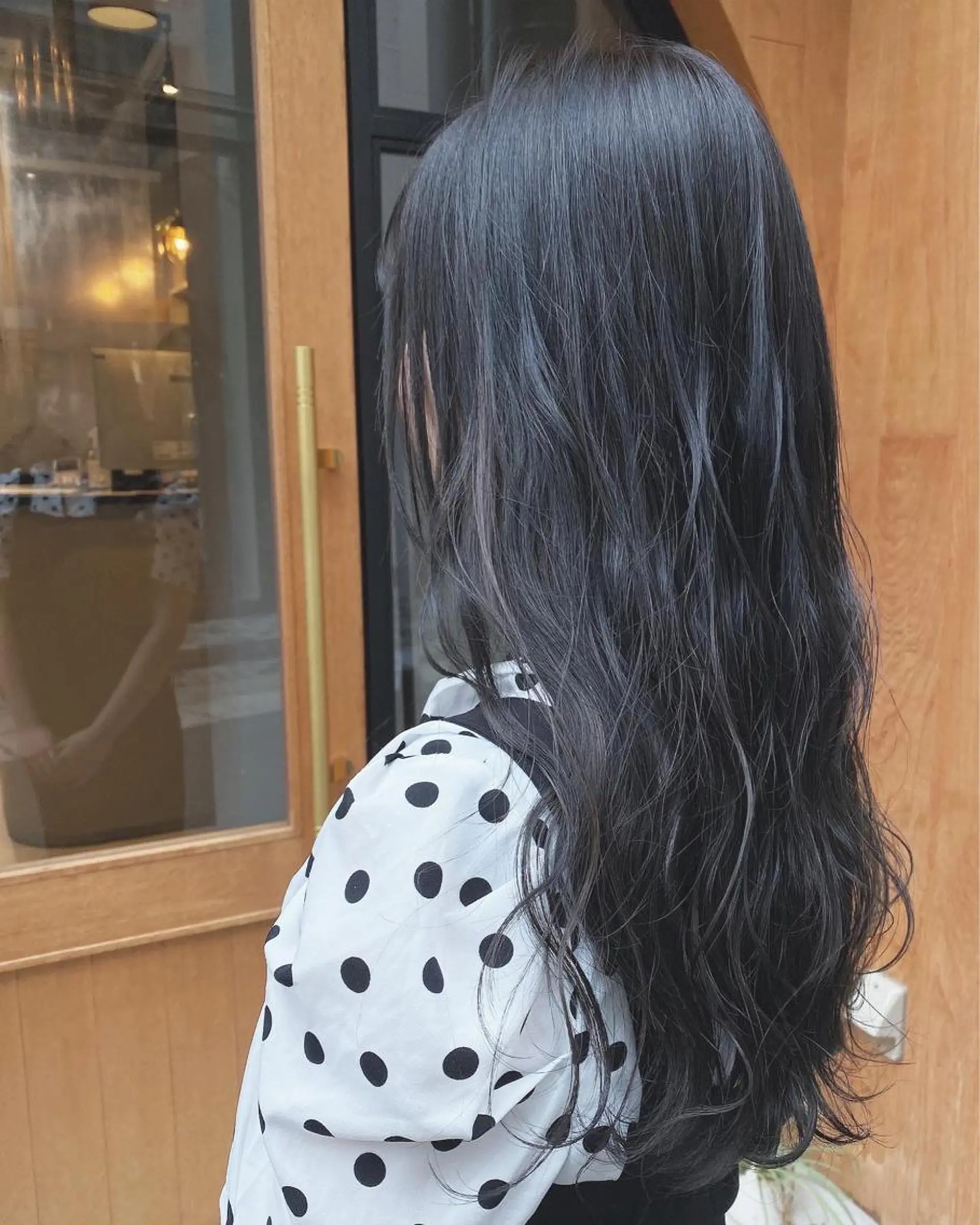ロング カラー 畑中 愛梨のヘアスタイル