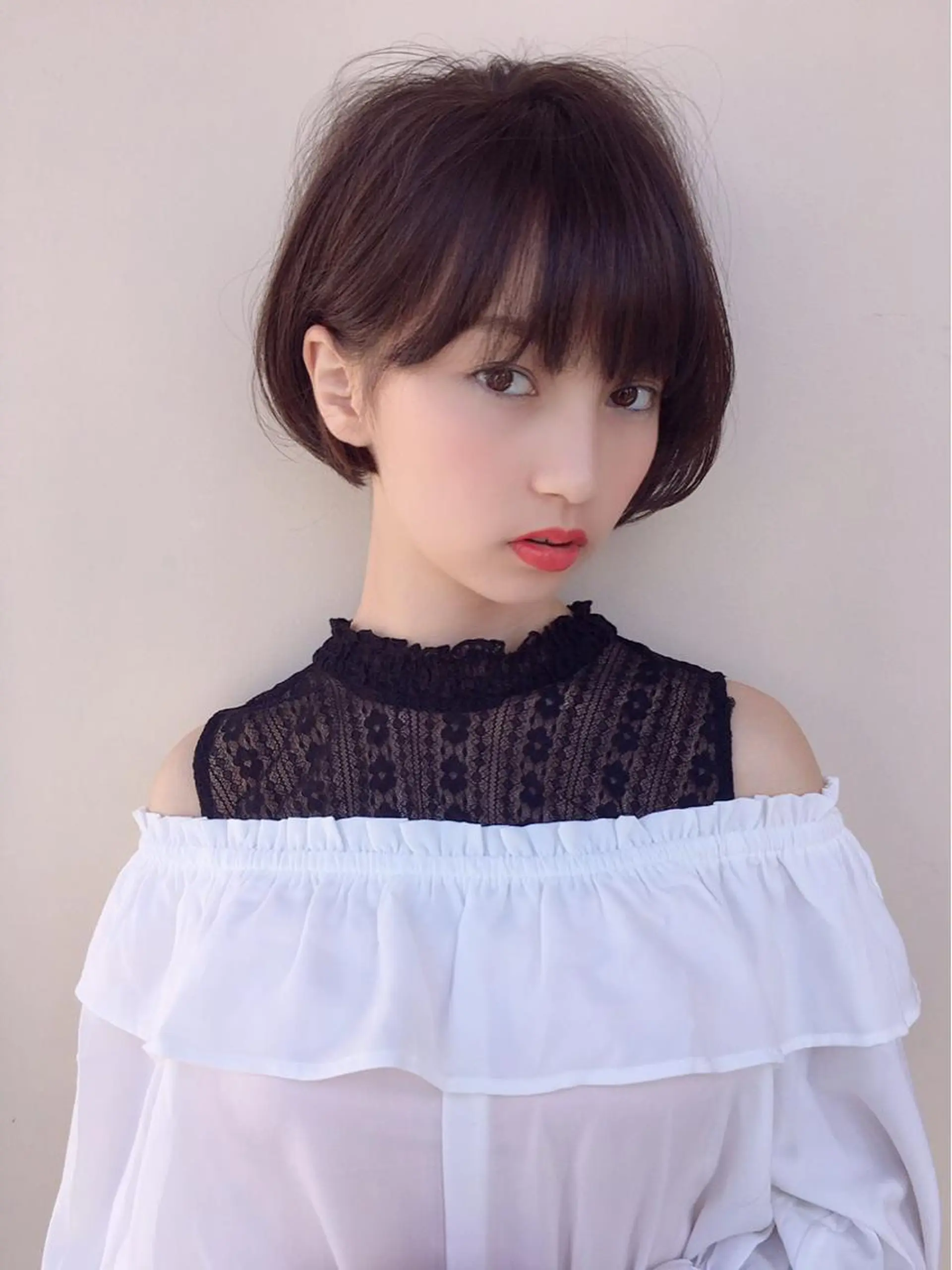 ショート ボブ 【愛され小顔カット】 YOSHIKIヘアのヘアスタイル
