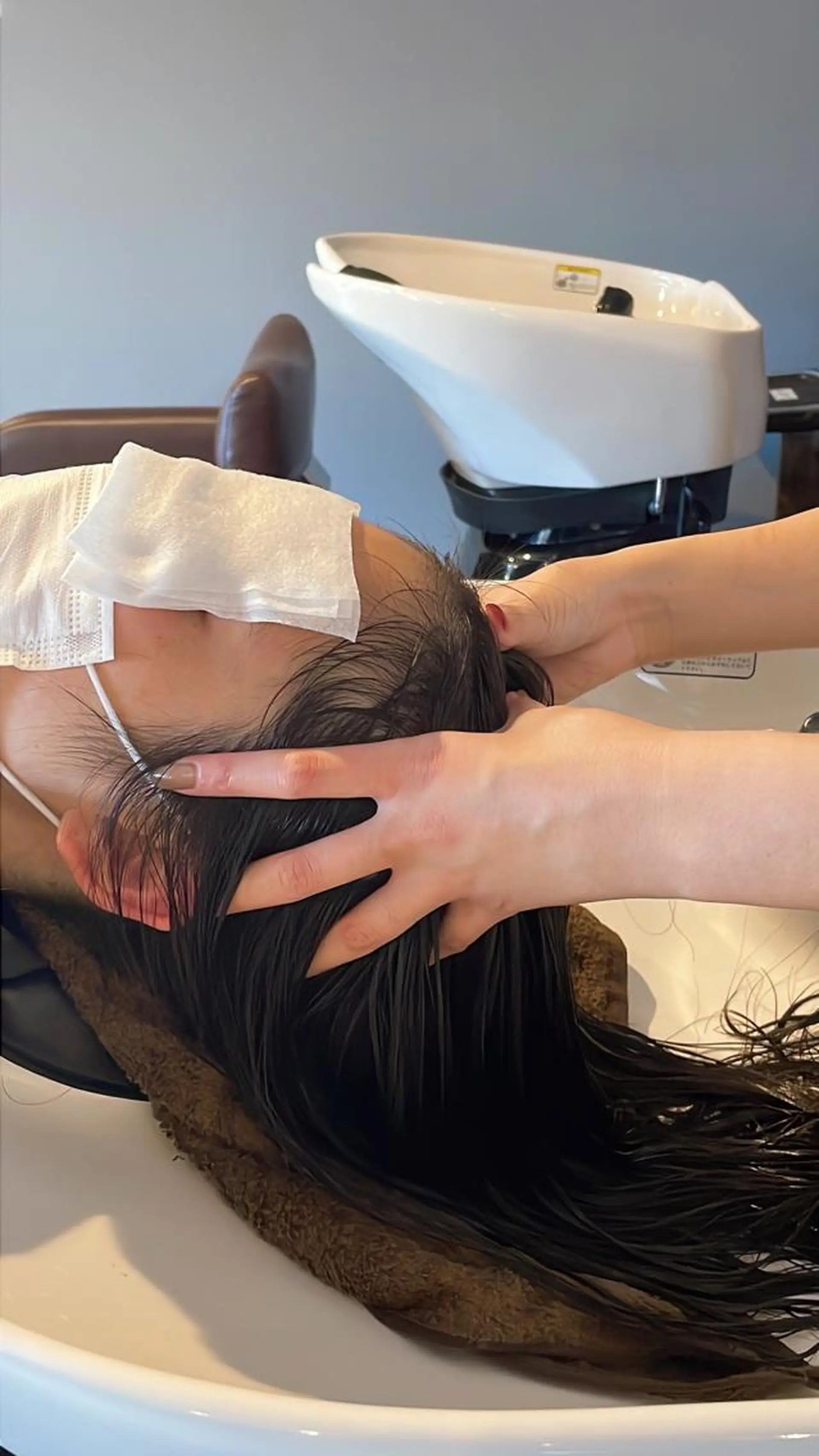 ロング ヘッドスパ Mavie 東奈々子のヘアスタイル