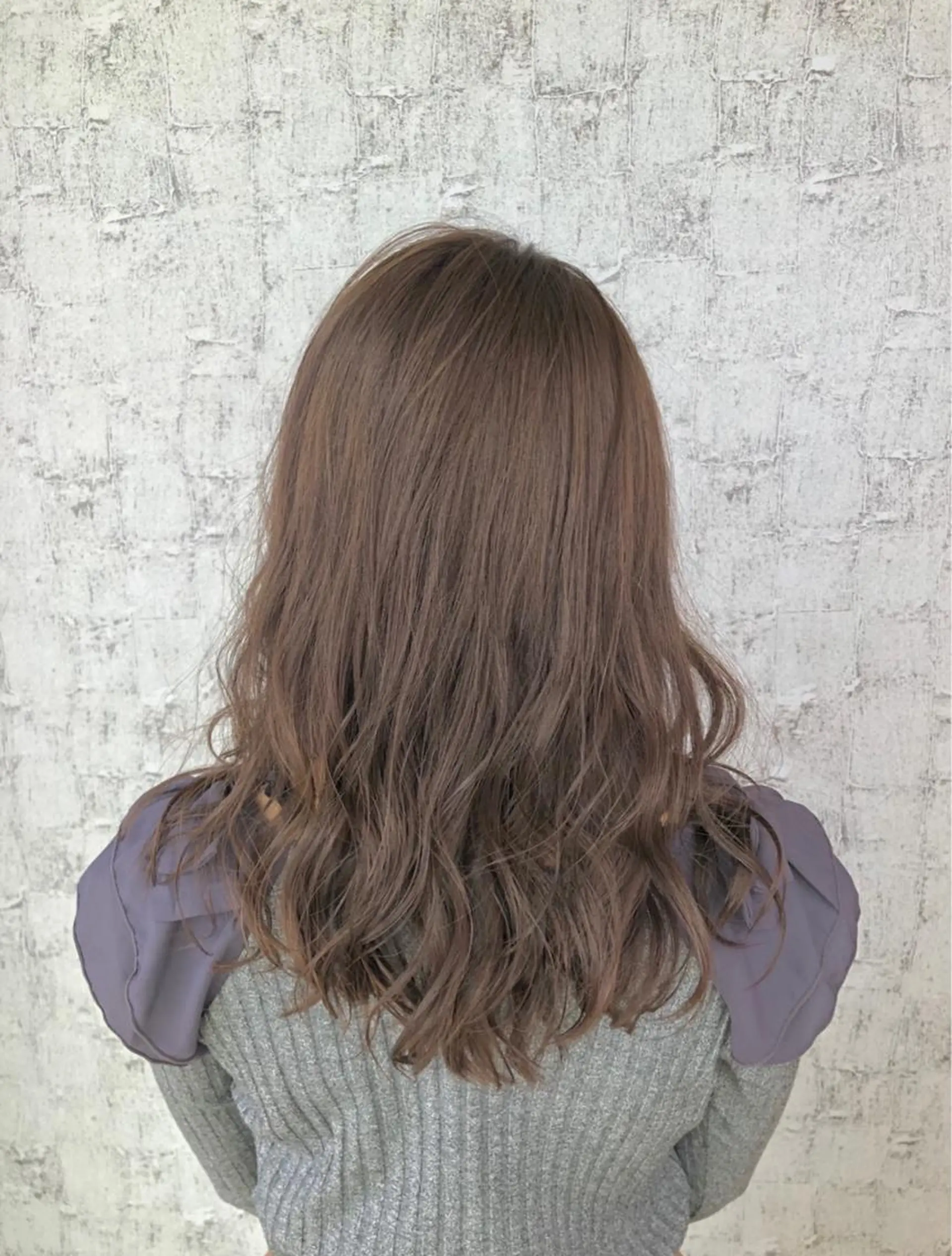 セミロング カラー イルミナカラー 透明感カラー✨ツヤ髪 廣畑昌志のヘアスタイル