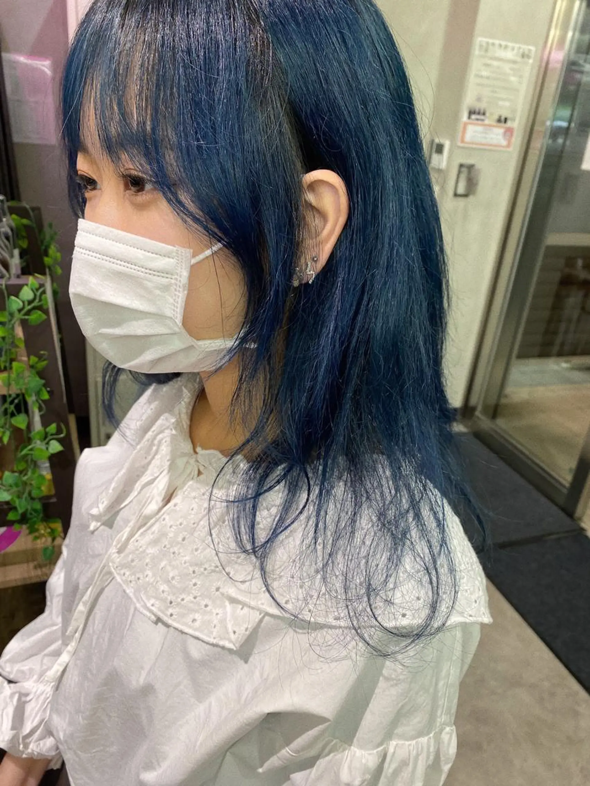 セミロング カラー 🕶️佐藤 海李🐏のヘアスタイル