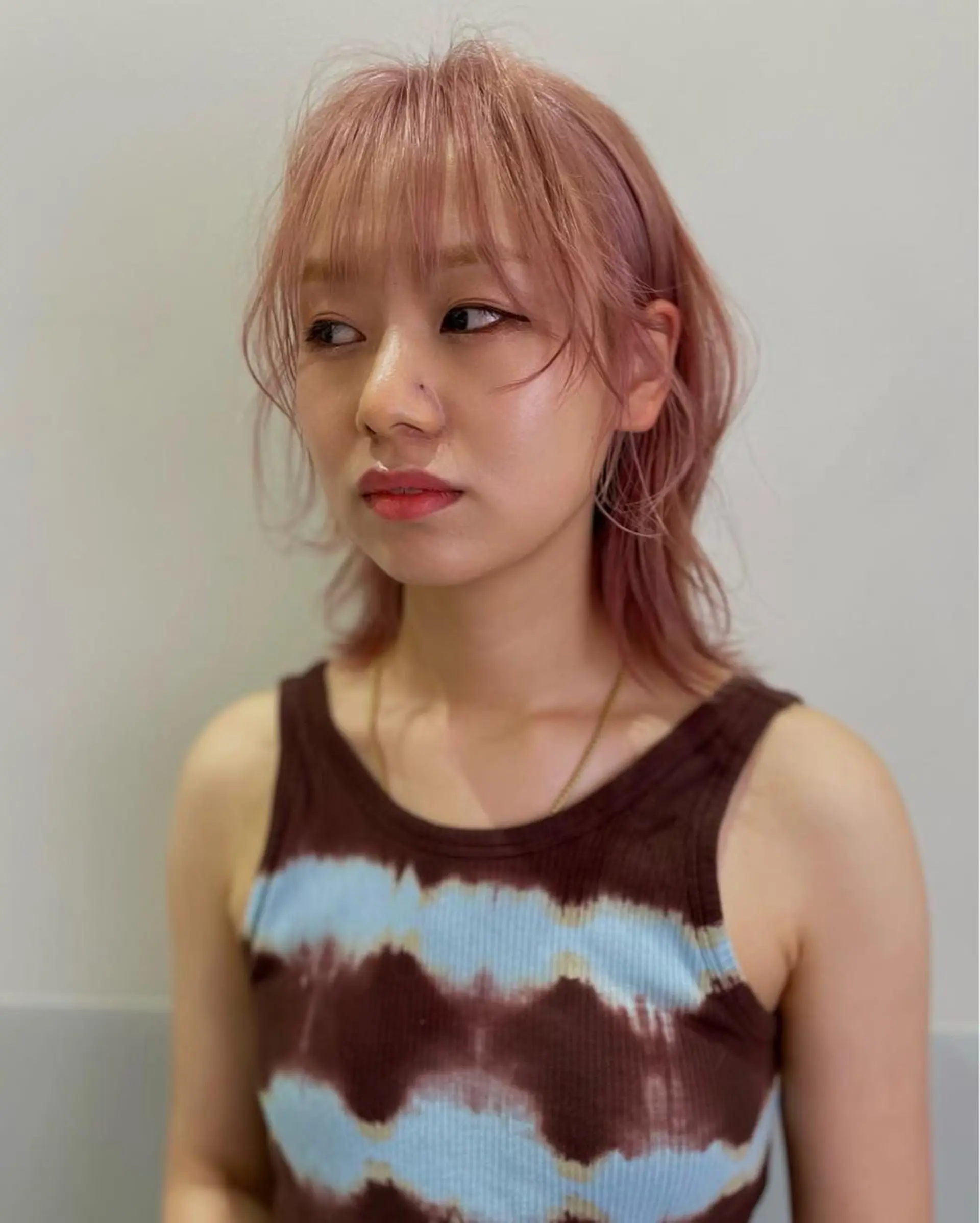 ショート カラー カット ヘアカラー トリートメント SALOWIN所属・ブリーチ✨ ボブ✨レイヤーのヘアスタイル