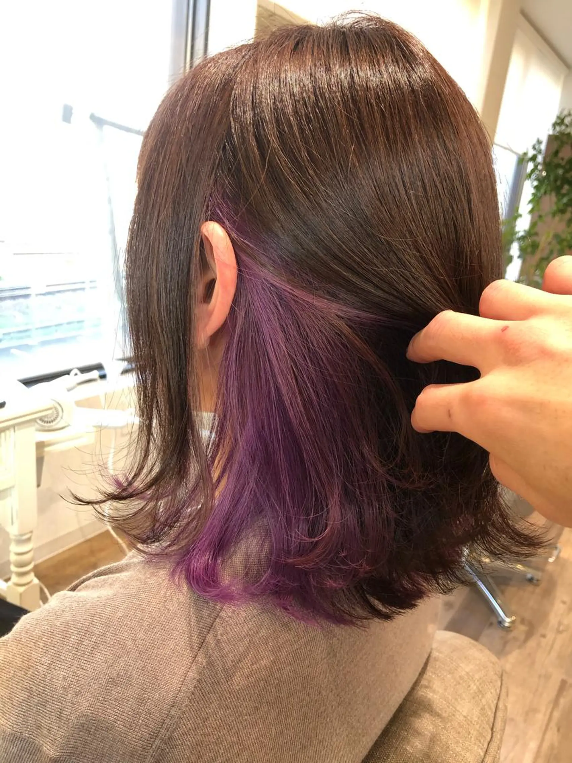 ミディアム カラー takuma 【meret橿原店】のヘアスタイル
