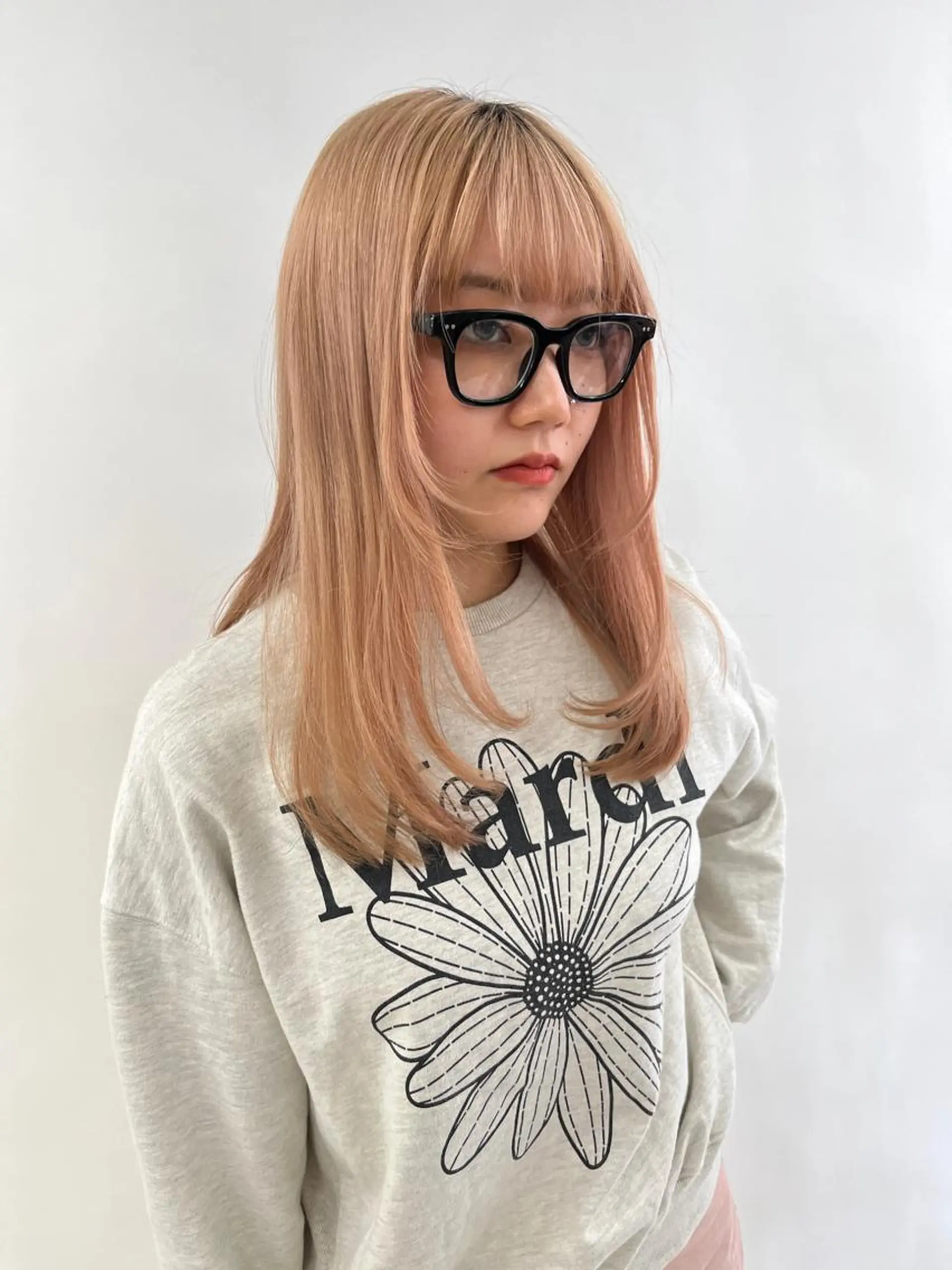 セミロング カラー トリートメント トリートメント 艶髪／クロスパーマ ♡Tsuzumiのその他イメージ