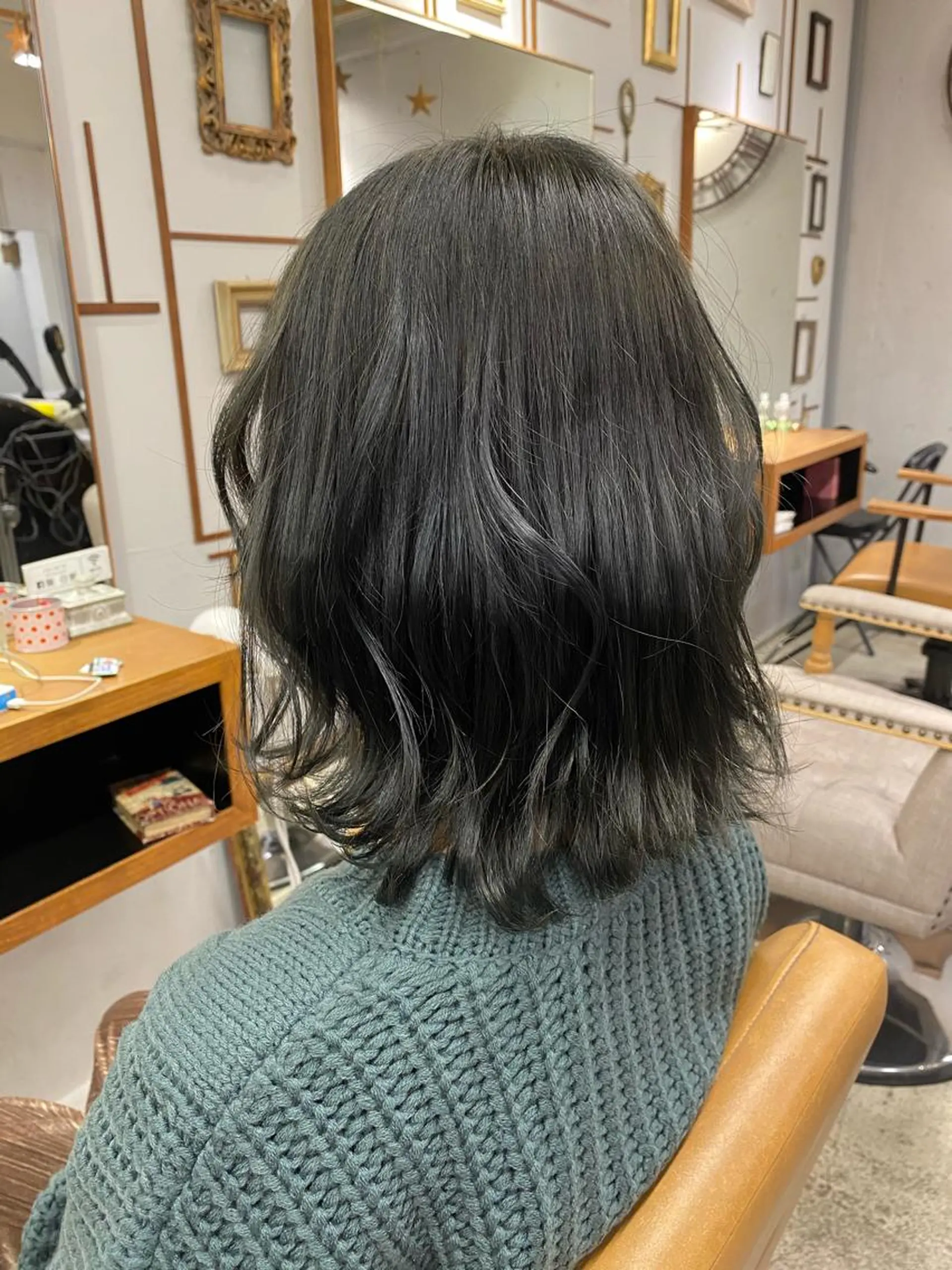 ミディアム CYAN by acoron .池袋所属・メンズパーマ職人 ユキハシのヘアスタイル