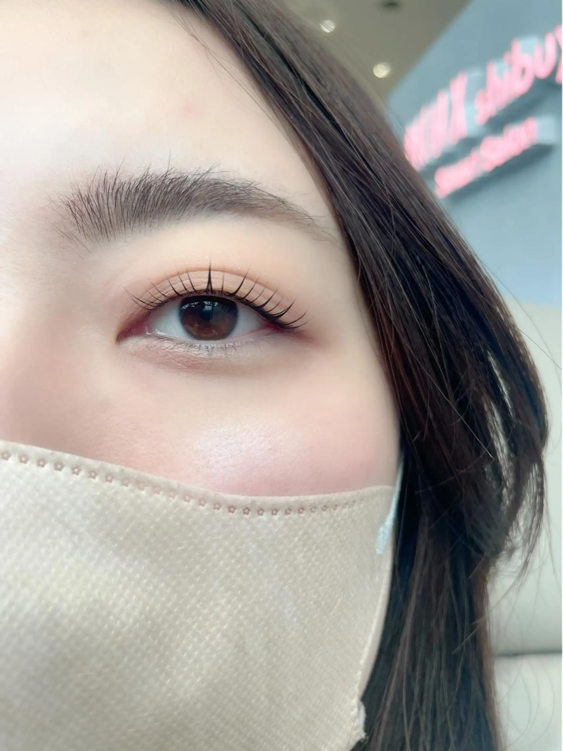 マツエク・マツパ 束感まつ毛 マツパ MINX  men's　face所属・MINX eye トシジマ　ユキのマツエク・マツパデザイン