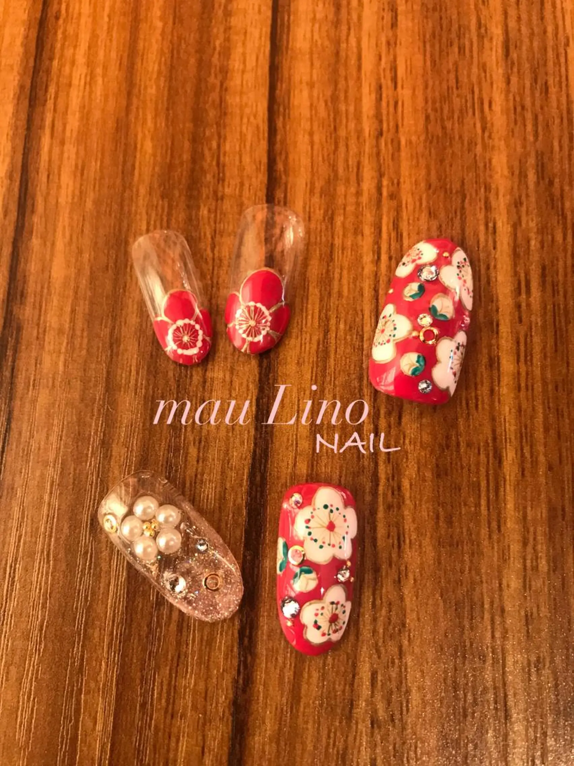 ネイル 成人式 mau Lino NAIL所属・GELo nail~#19~のネイルデザイン