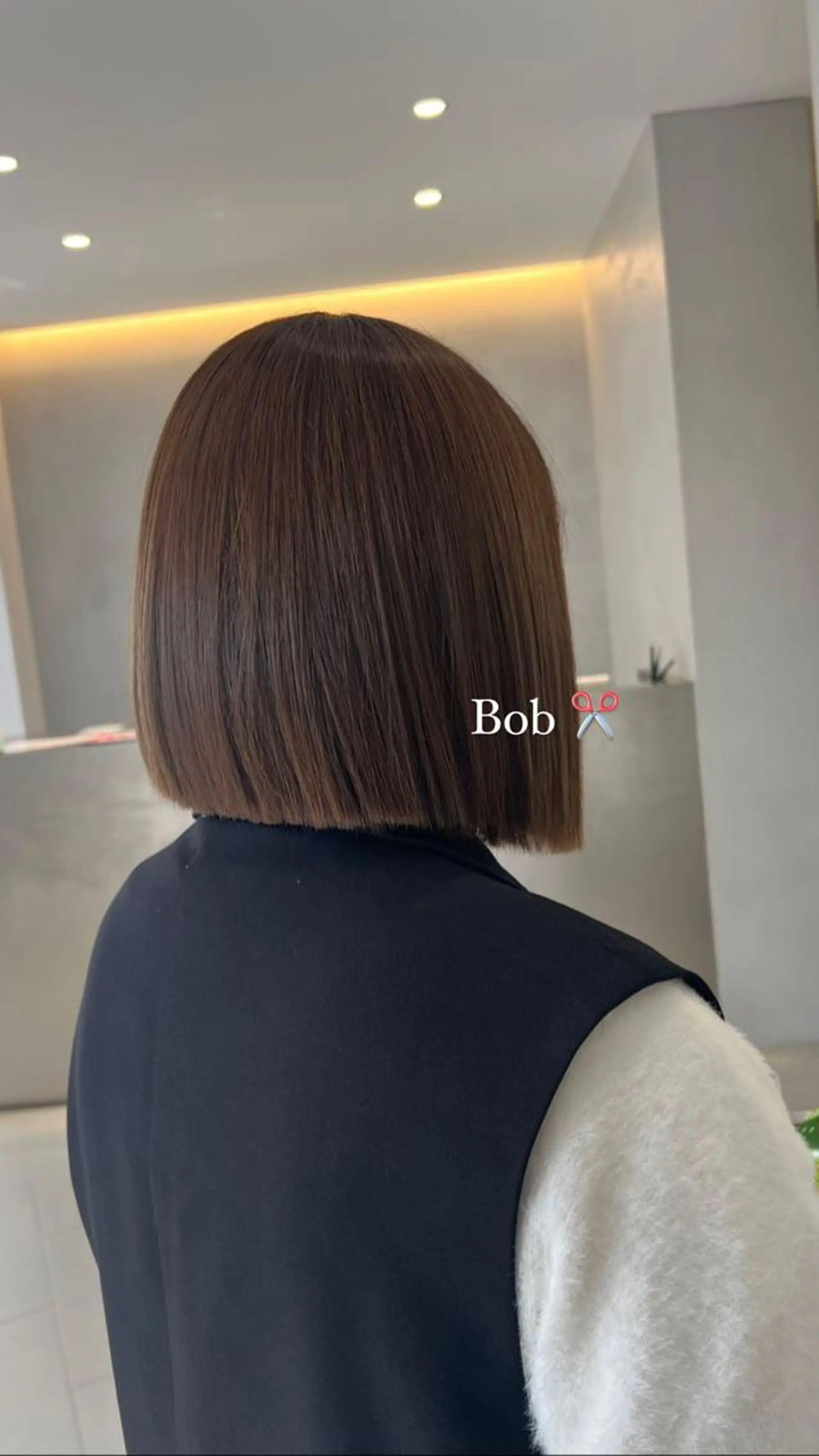 ミディアム カラー Rena ,のヘアスタイル