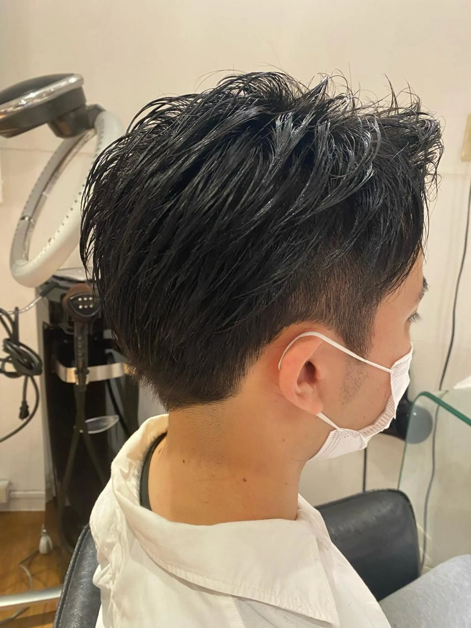 ショート カット パーマ 勝沼 佑季のヘアスタイル