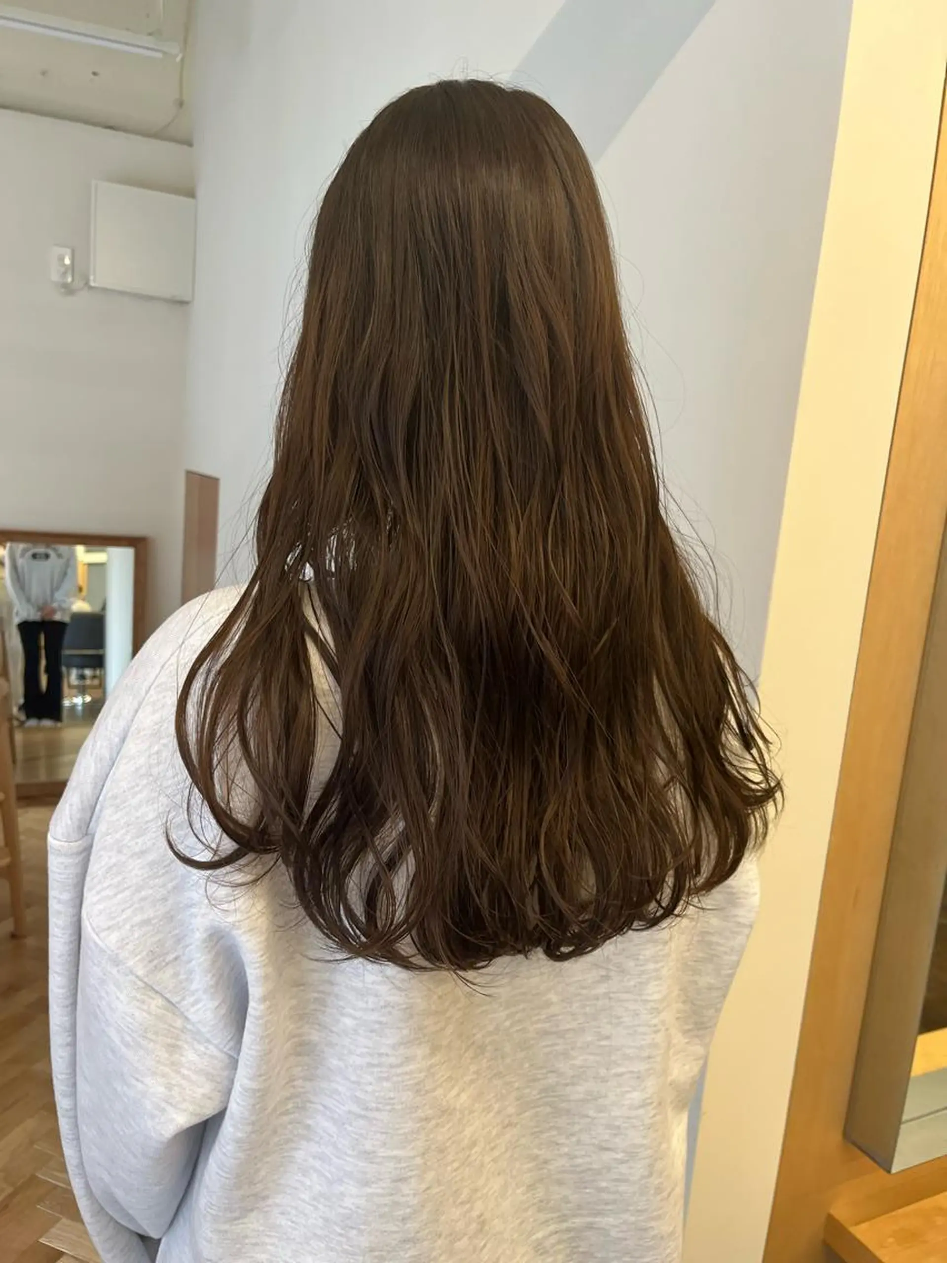 ロング カラー 西山 紗耶香🪽 透明感カラー/ボブのヘアスタイル