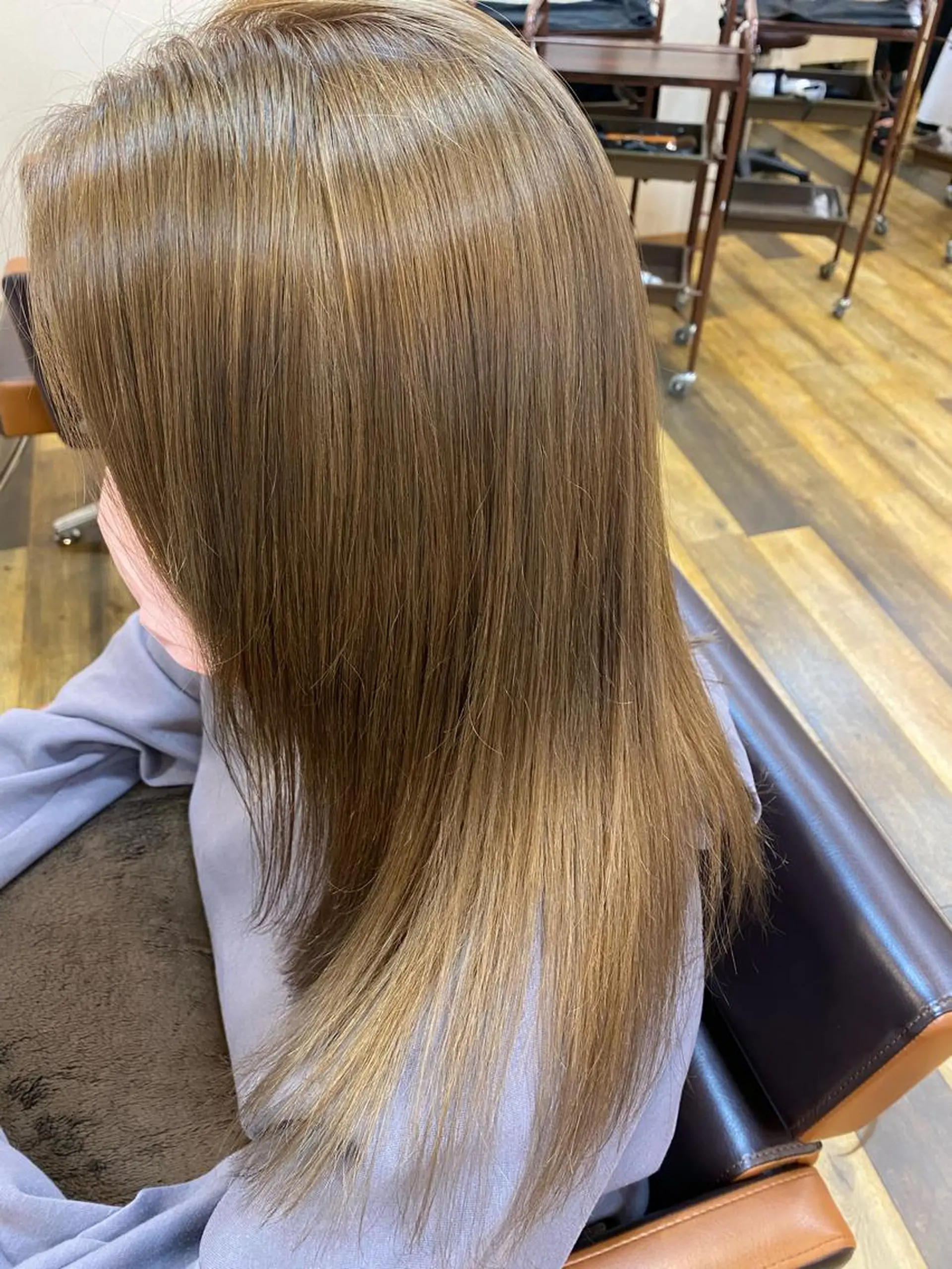 セミロング カット ヘアカラー トリートメント 髪穂庵カミノキモチ所属・🌈喜村 正志🌈のヘアスタイル