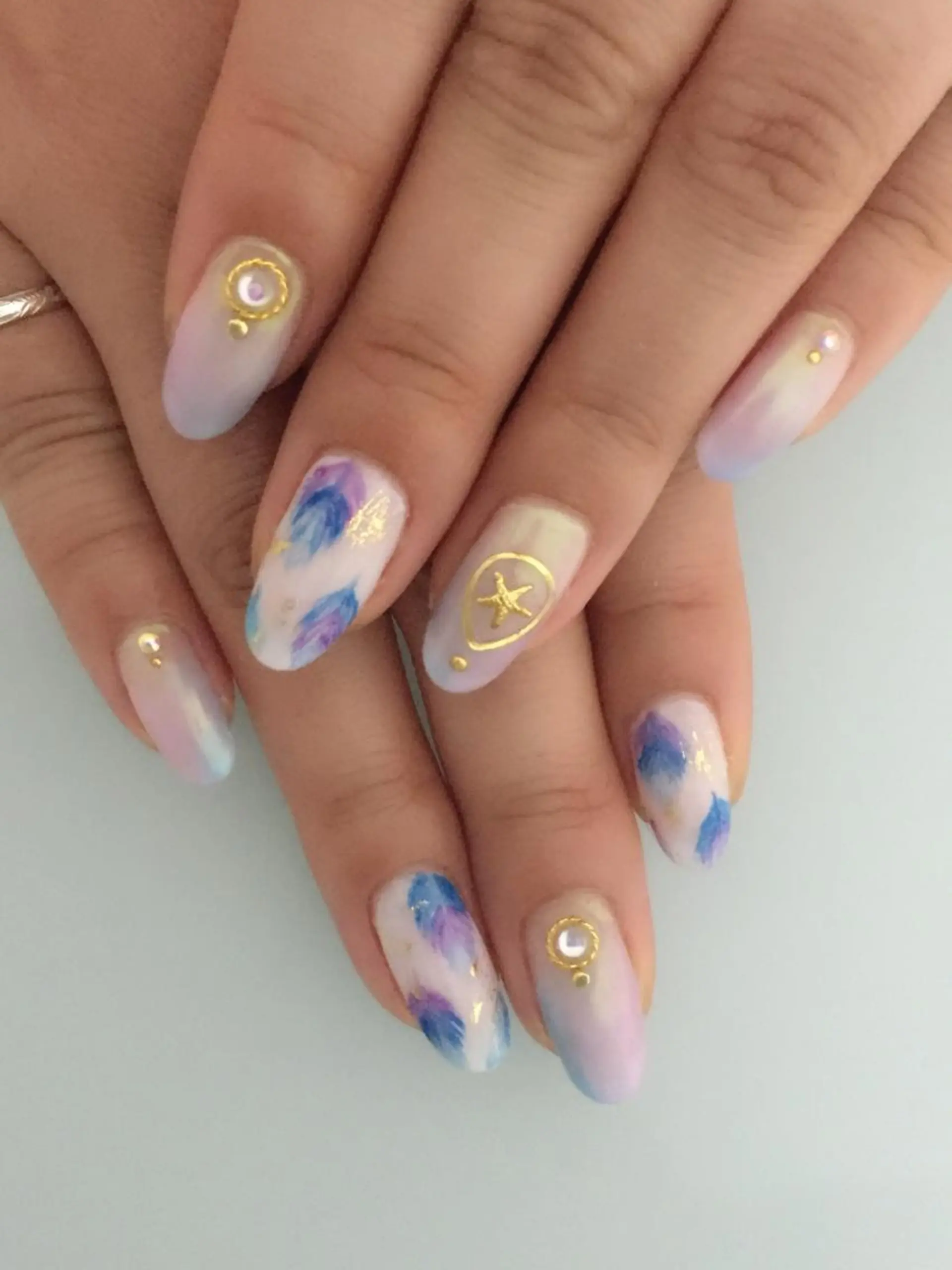 ネイル nail & eyelash Sympa 新横浜所属・𝓢𝔂𝓶𝓹𝓪 𝓜iwako🐰ᩚのネイルデザイン