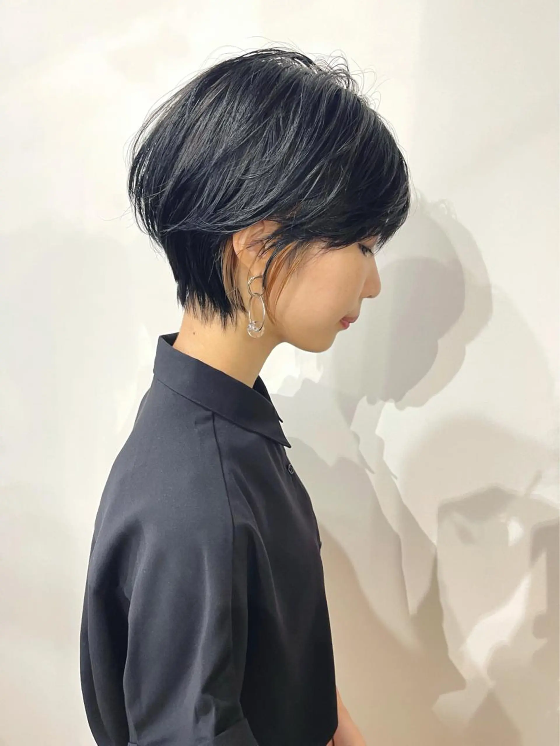 ショート 丸みショート ショートヘア カット ハイトーンカラー RYUのヘアスタイル