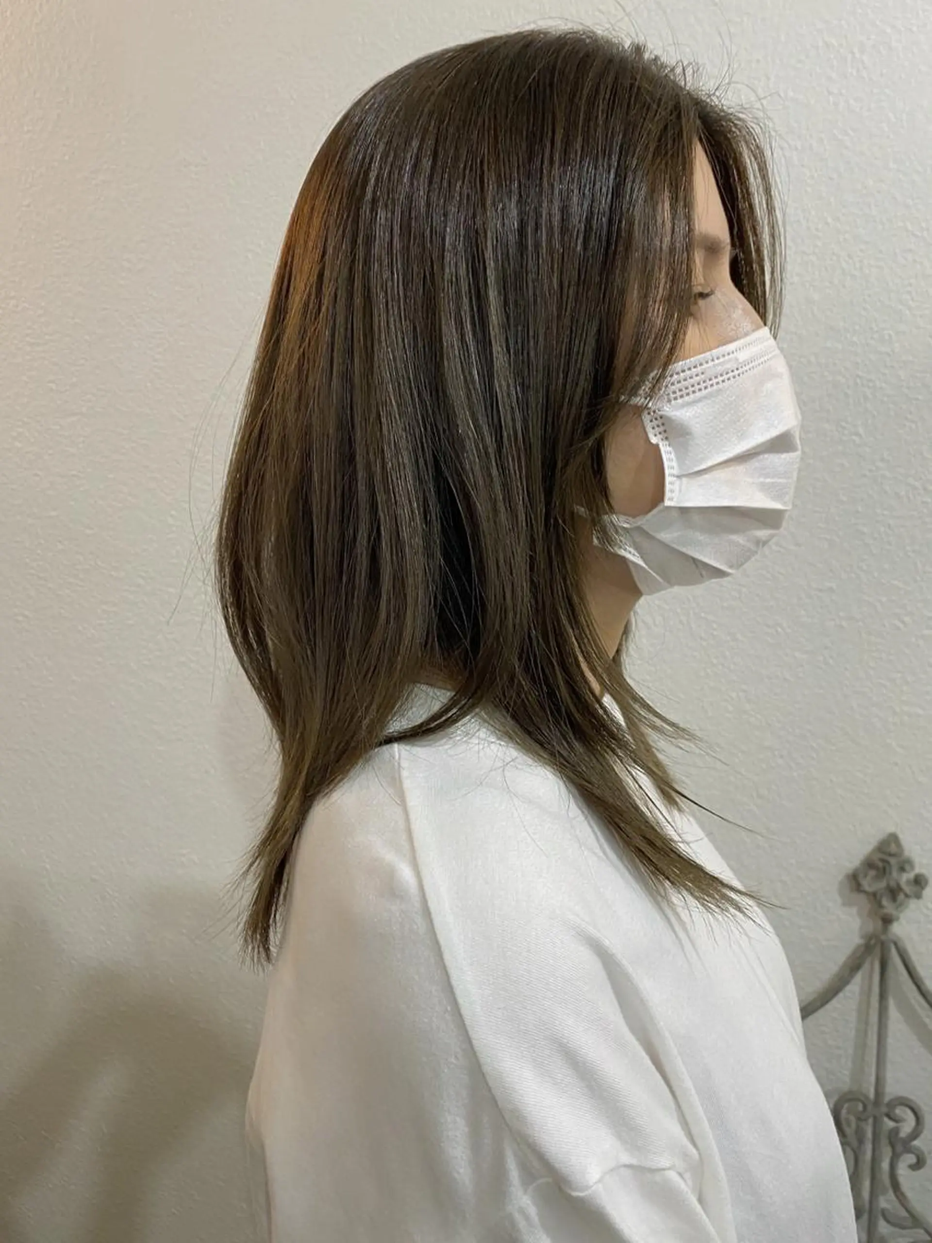 ミディアム 艶カラー🫧 MOMOYOのヘアスタイル