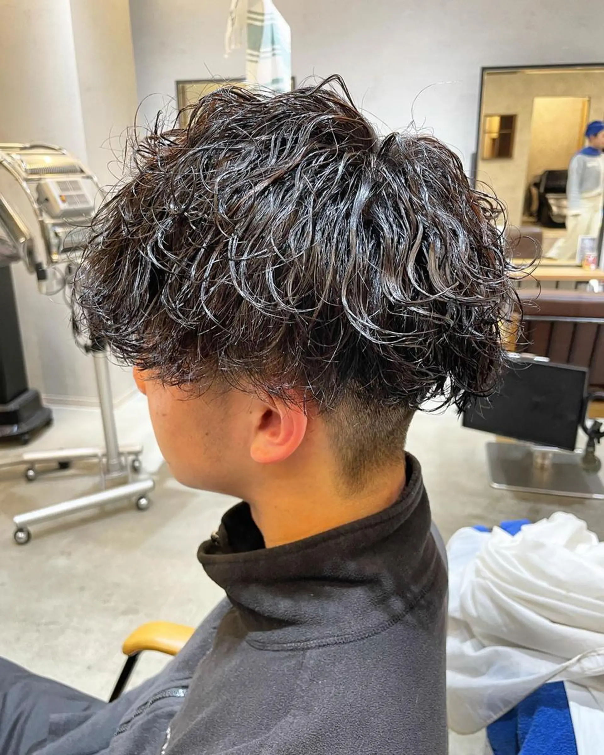 メンズ メンズパーマ 波巻きパーマ ♦️モテ髪創作者 SUGA♦️のヘアスタイル