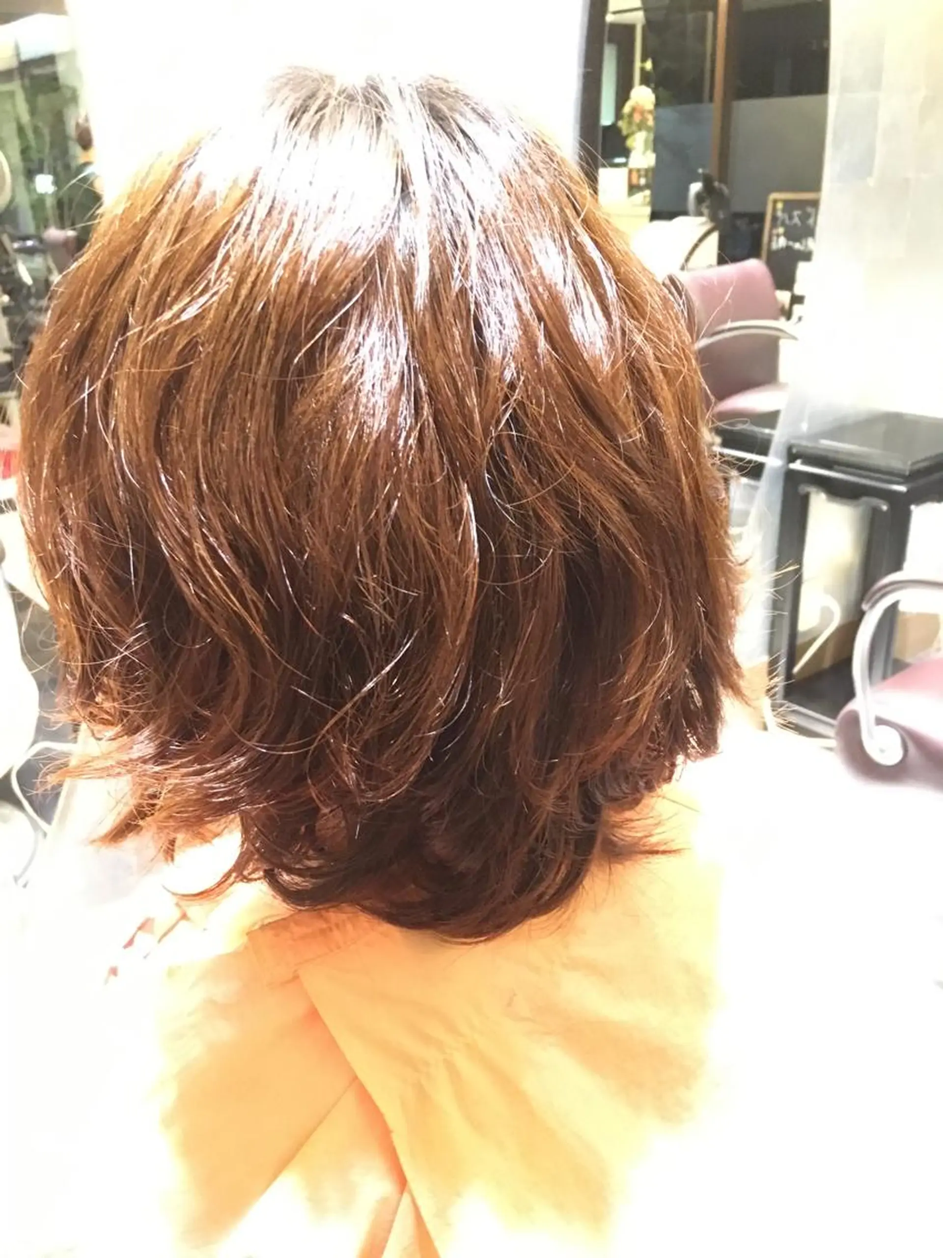 ミディアム パーマ ミディアムパーマ デジタルパーマ hair salon k2所属・hair salon　k2のヘアスタイル