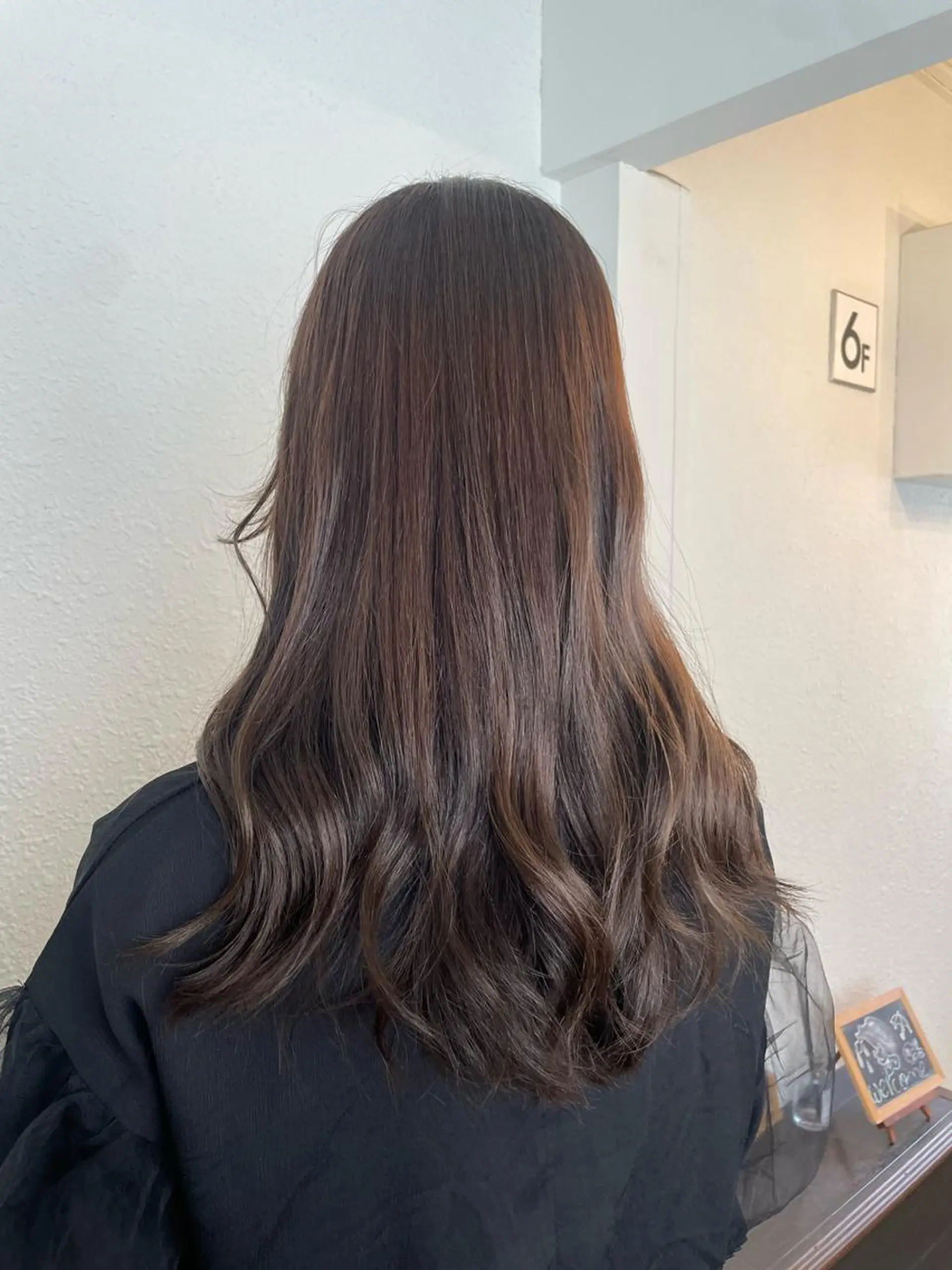 ロング カット ヘアカラー トリートメント 艶・暖色カラー/ メンズ/名駅/ユキハのヘアスタイル