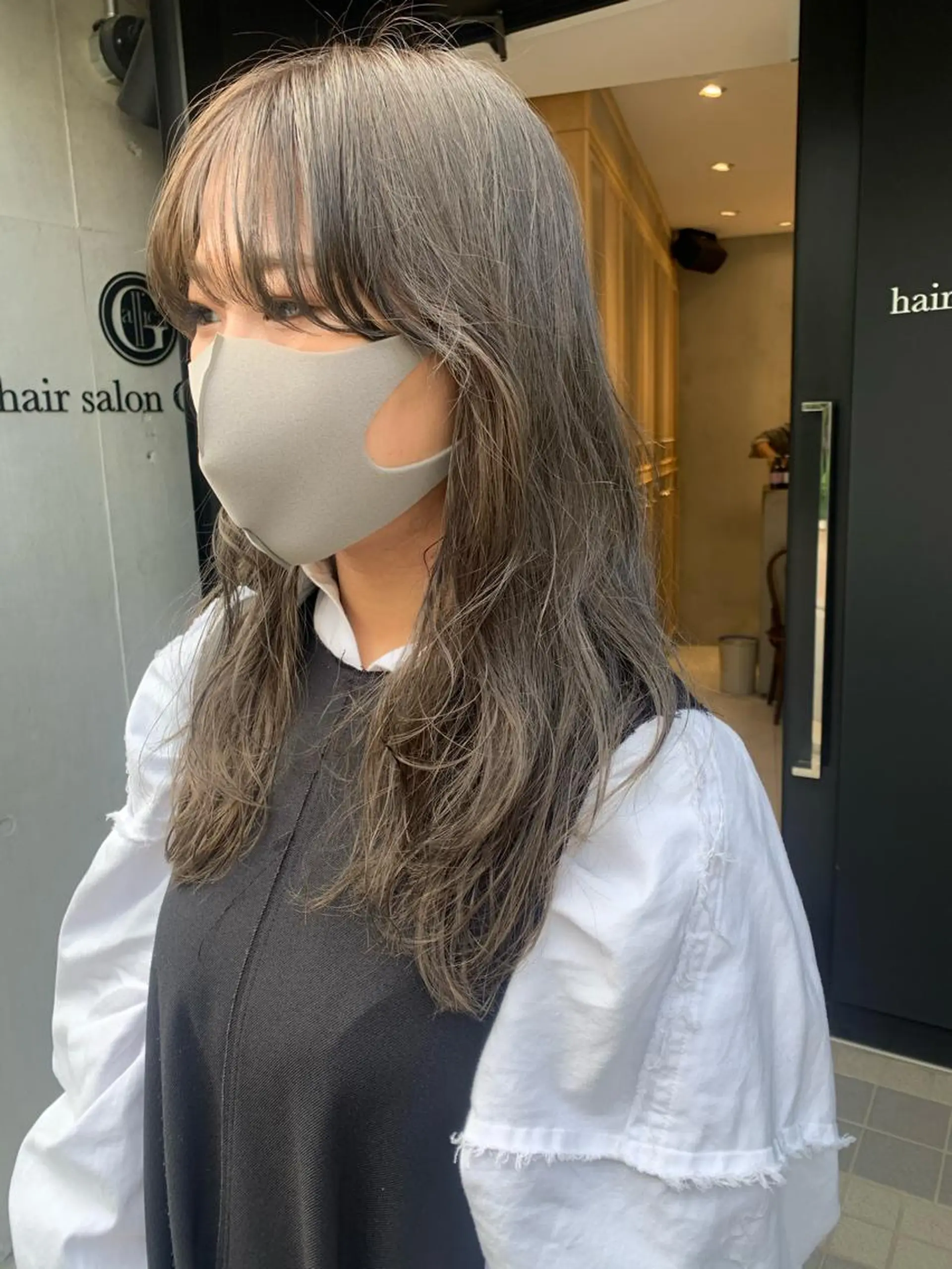 カラー ヘアカラー トリートメント ヘッドスパ ヘアセット ラベンダー/レイヤー カット🤎mamiのヘアスタイル